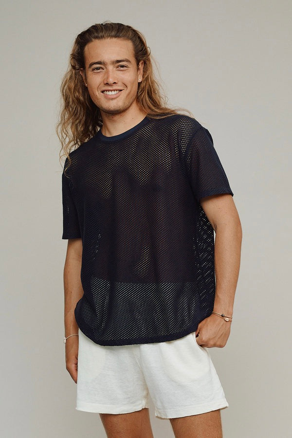 Jungmaven Highline Mesh Tee / Black