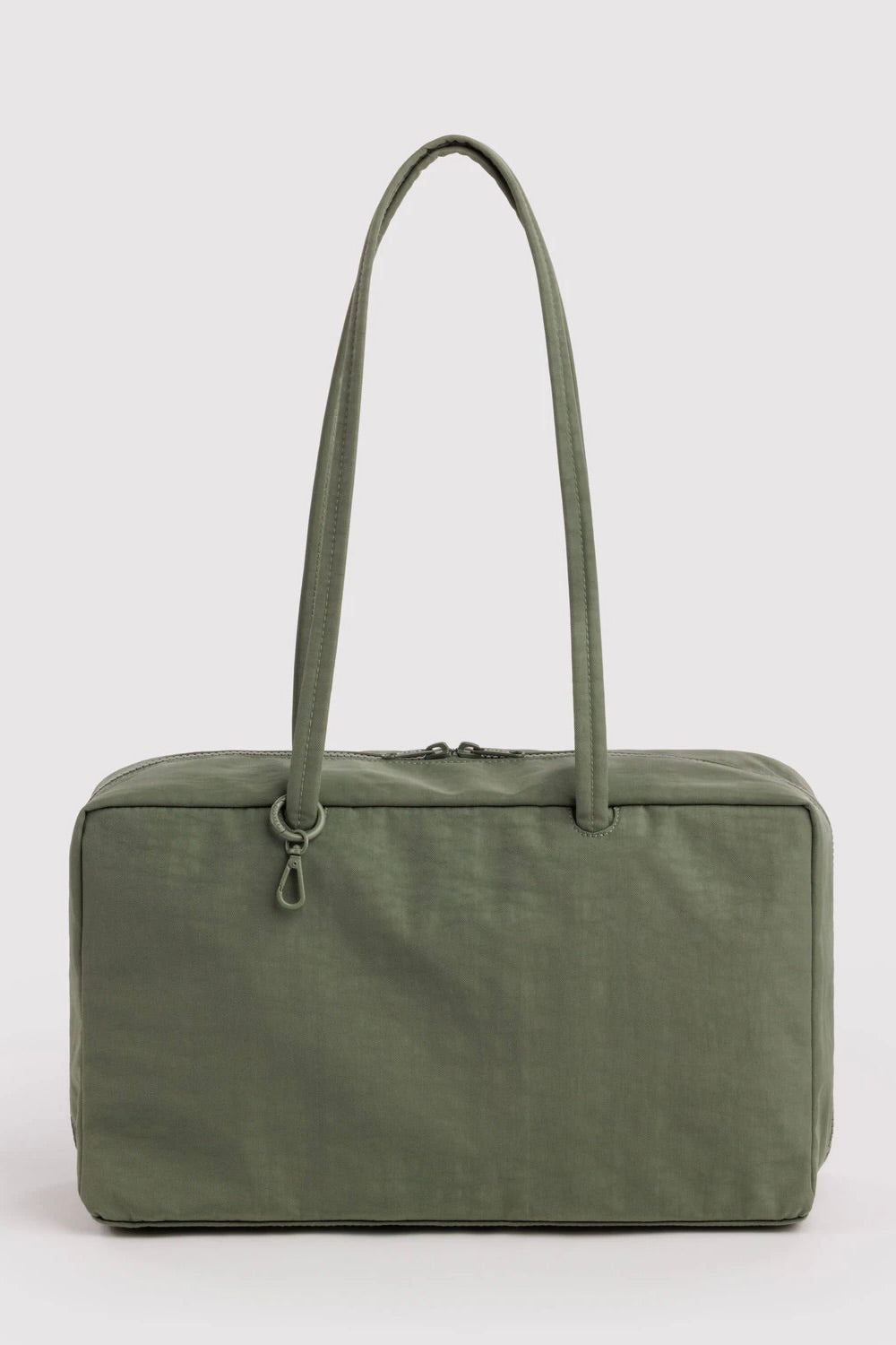 Medium Nylon Bowler Bag / Caper