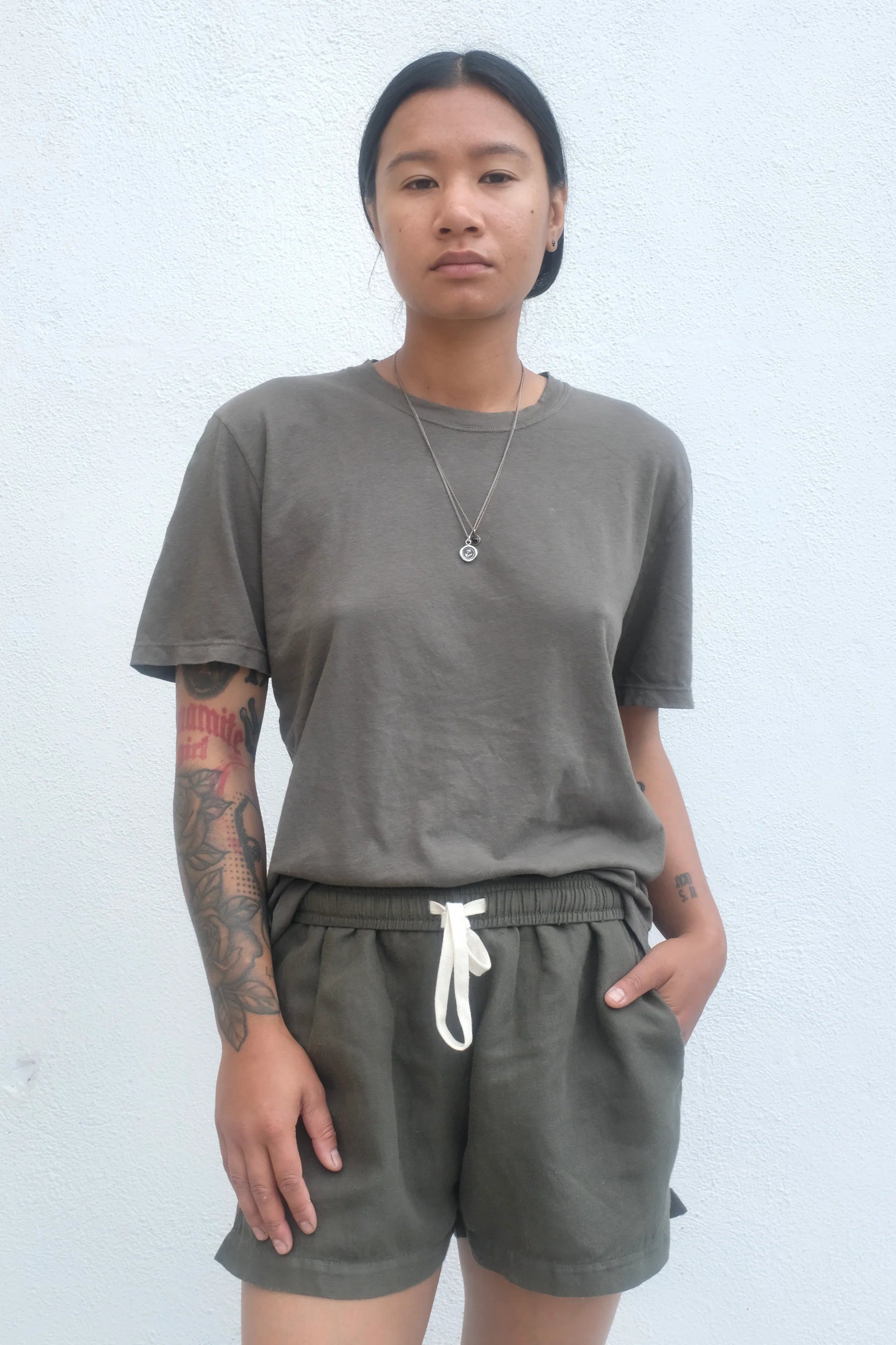 Jungmaven Keeley Short / Olive Green