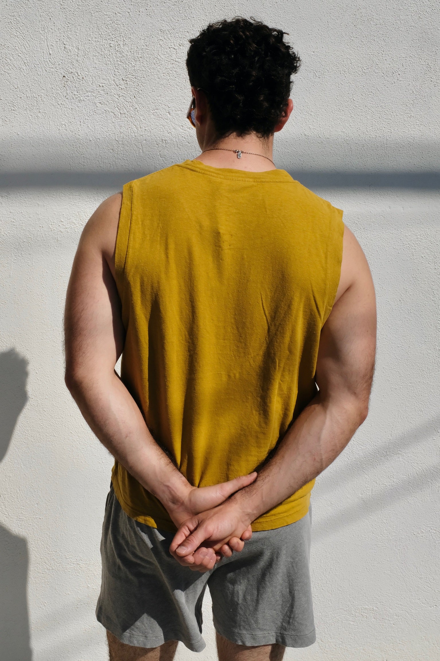 Jungmaven Phoenix Muscle Tee / Citrine Yellow