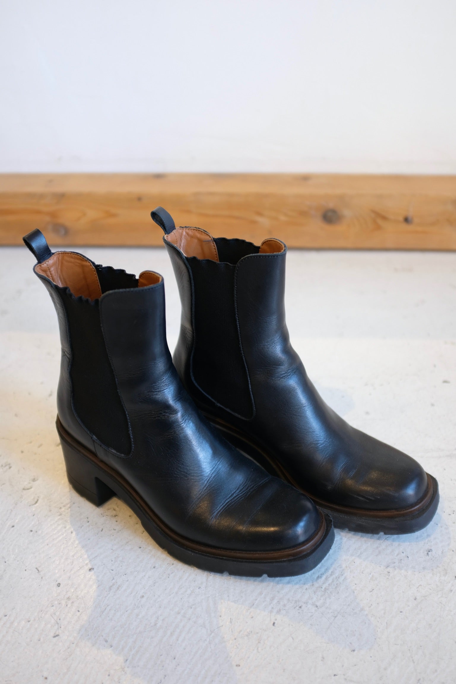 Pre-loved / Ateliers Black Block Boot / Size 40