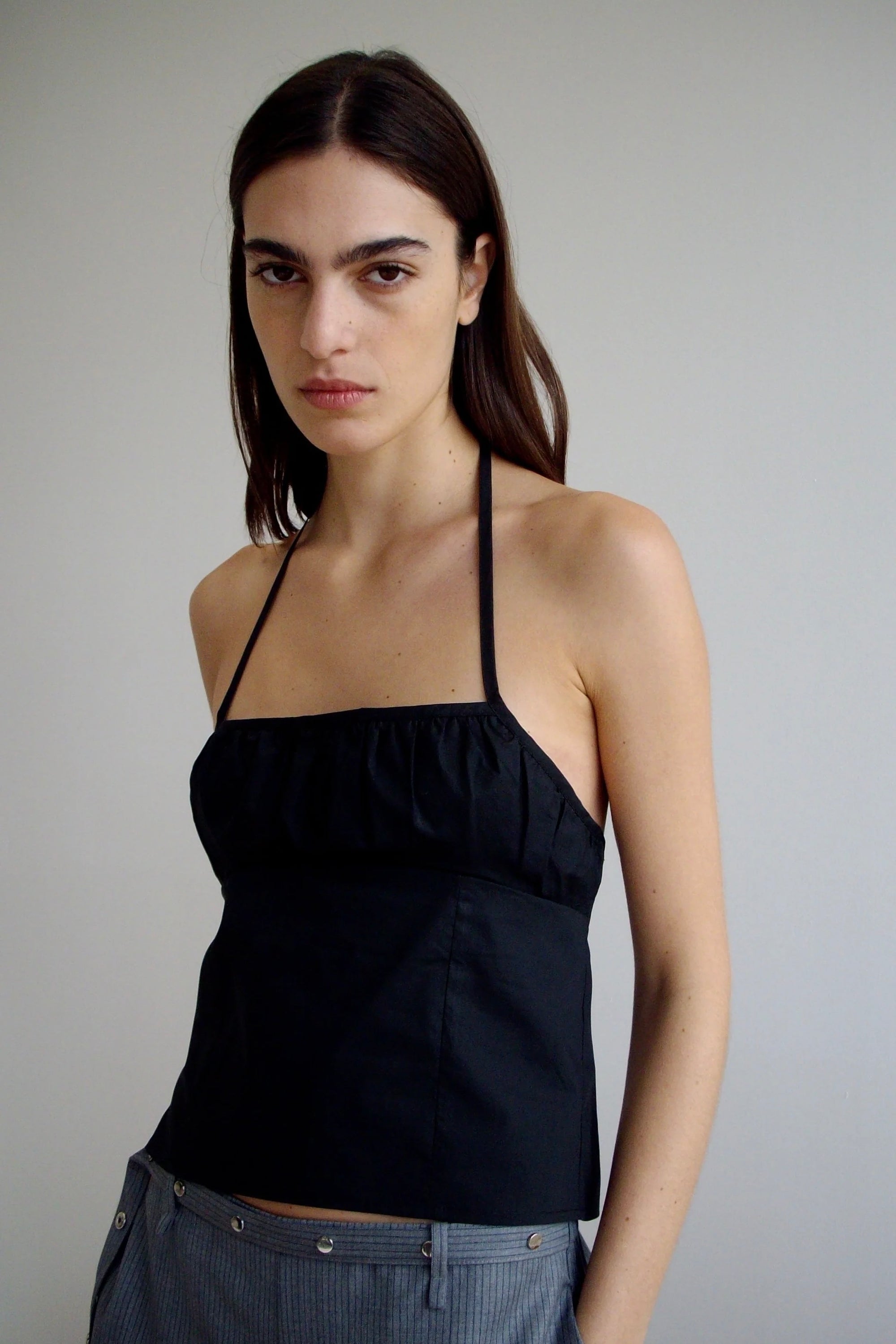 Deiji Strap Top / Black