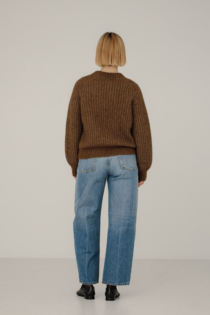 Bare Knitwear Cora Crew Neck / Sap