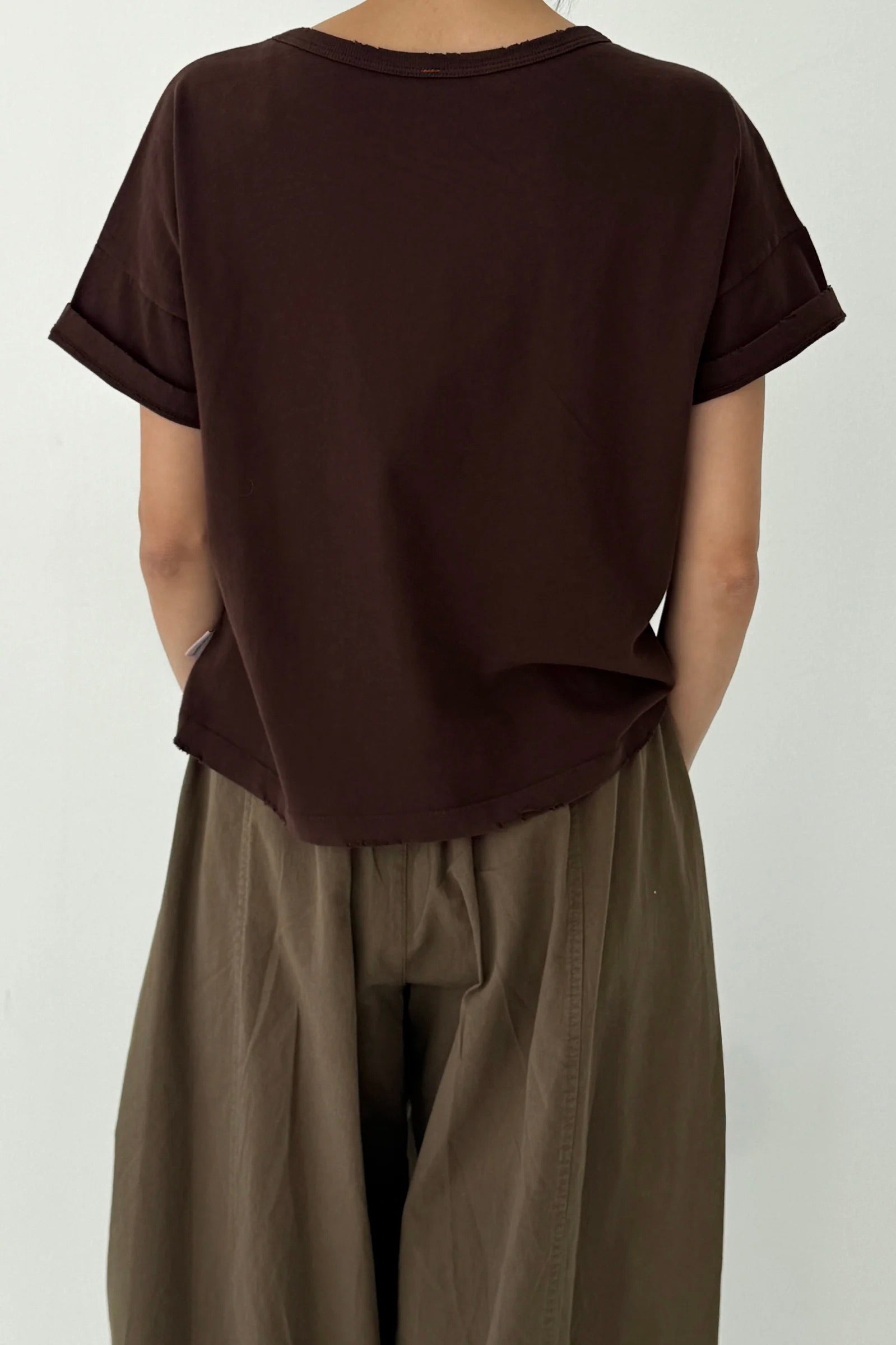 Le Bon Shoppe Vintage Fille Tee / Dark Cacao