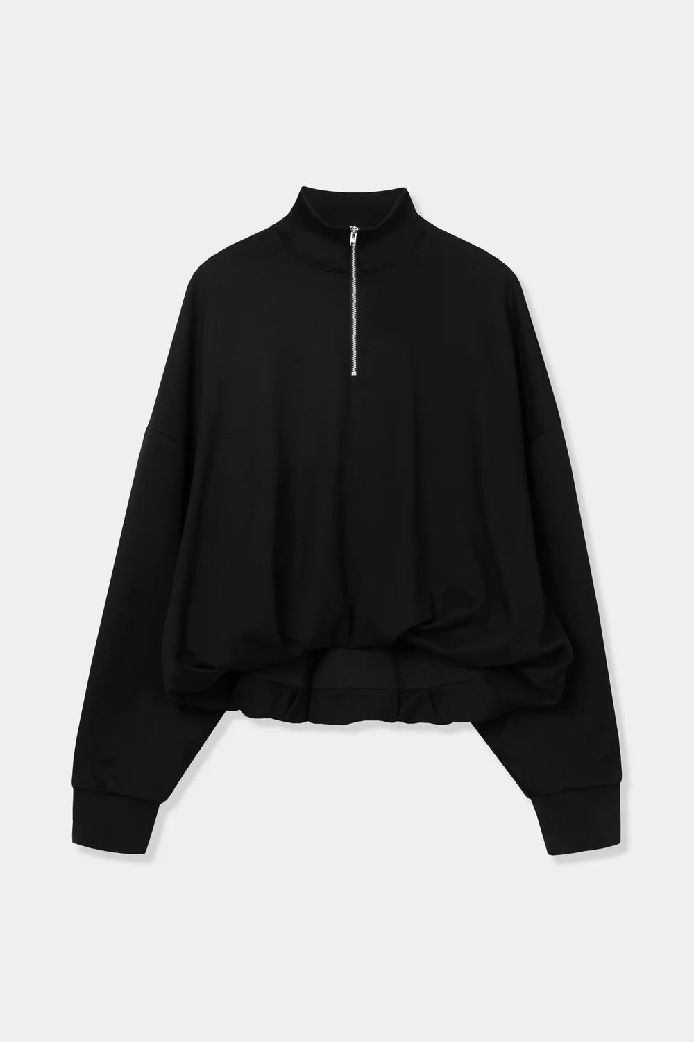 Cordera Balloon Quarter Zip / Black