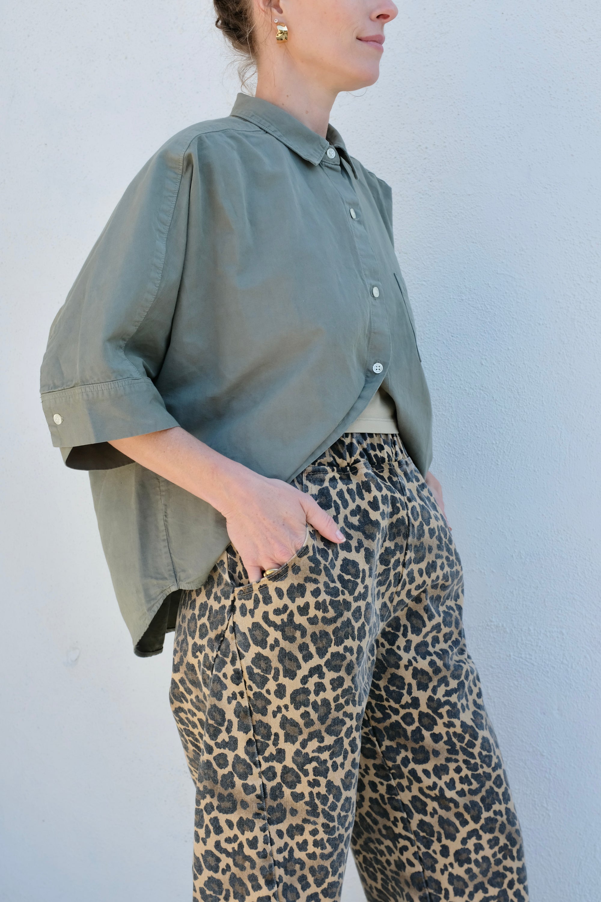 Le Bon Shoppe Arc Pants / Leopard