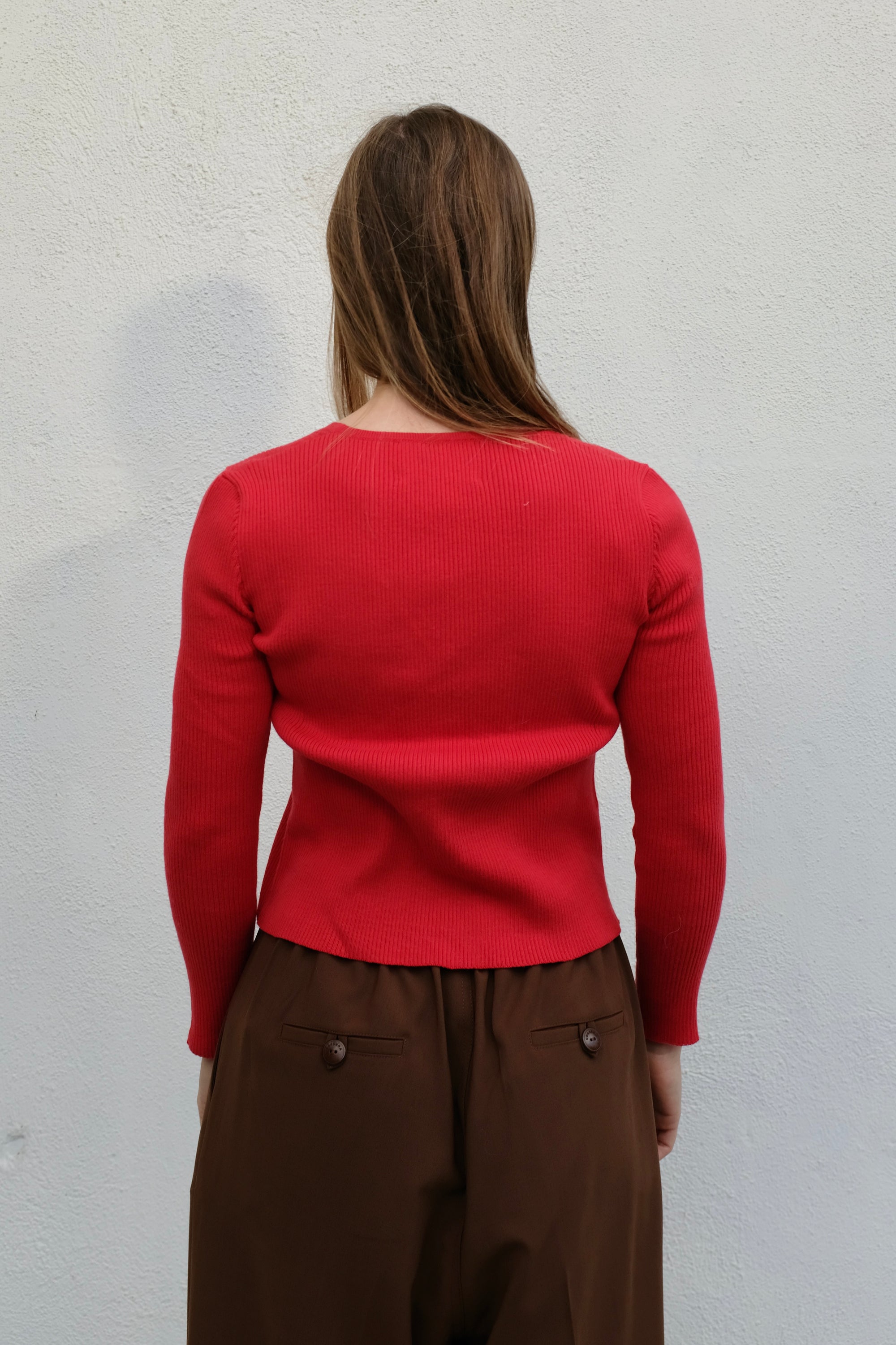 Nolita Cardigan / Vermillion