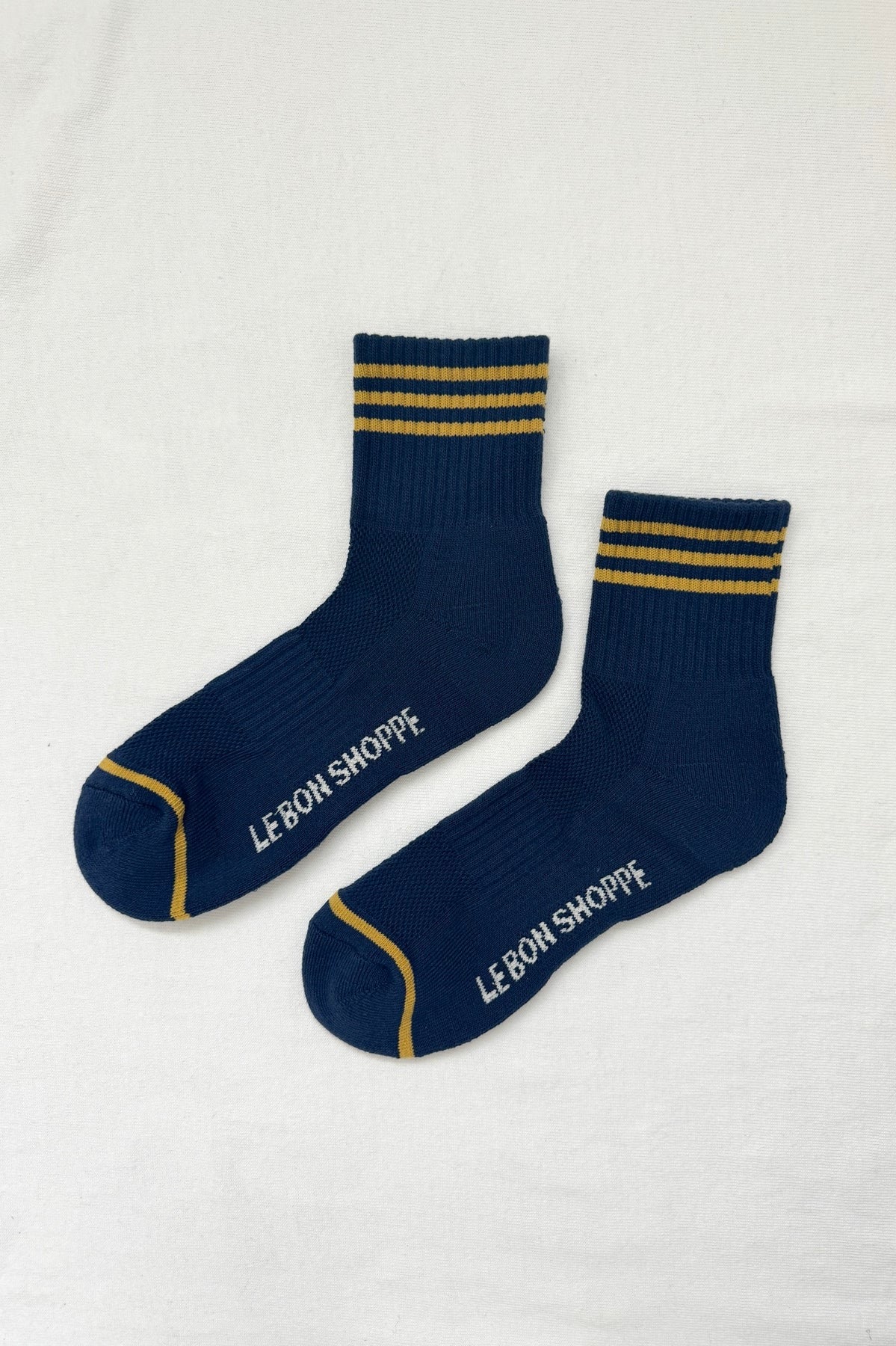 Le Bon Shoppe Girlfriend Socks / Navy