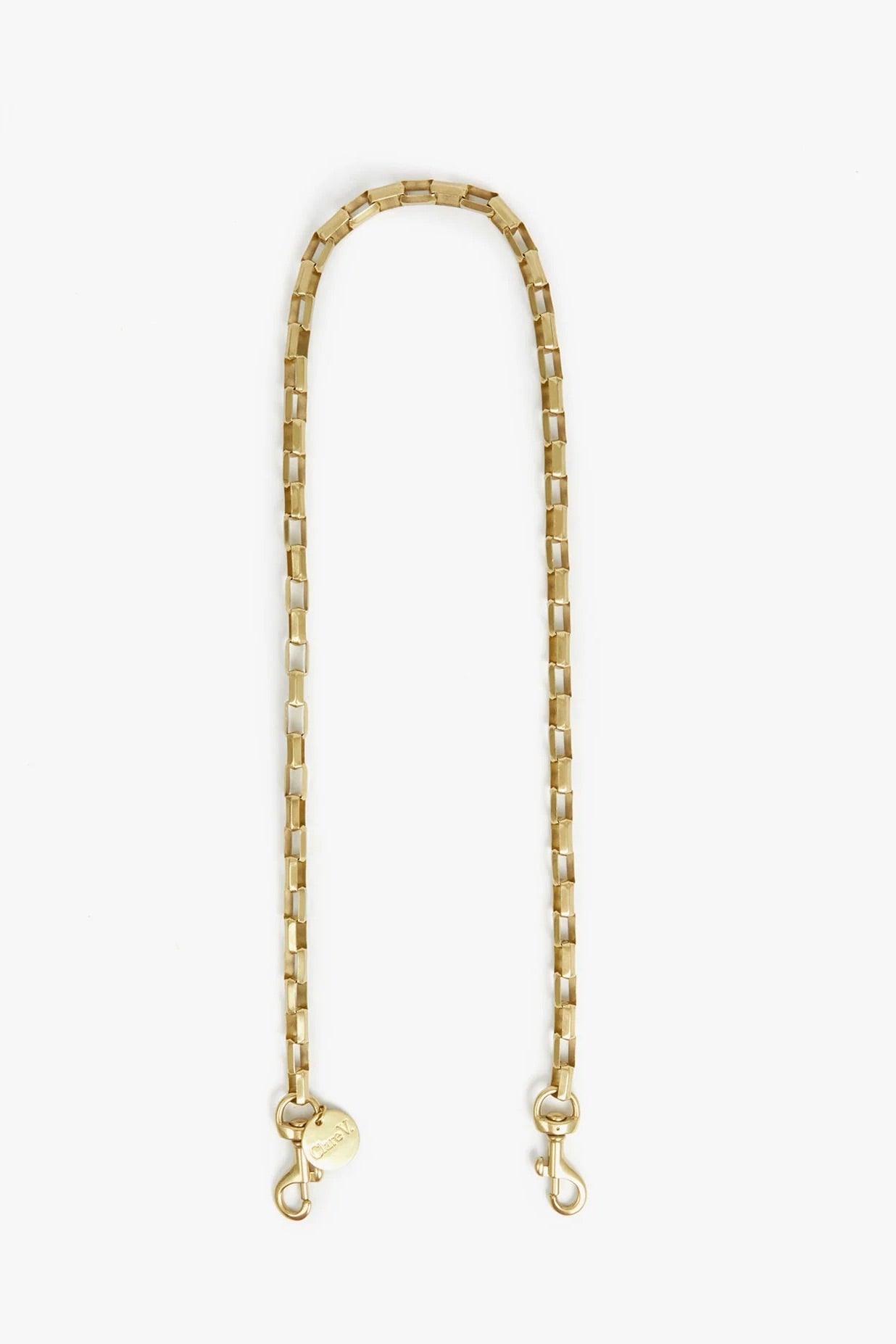 Box Chain Shoulder Strap / Brass