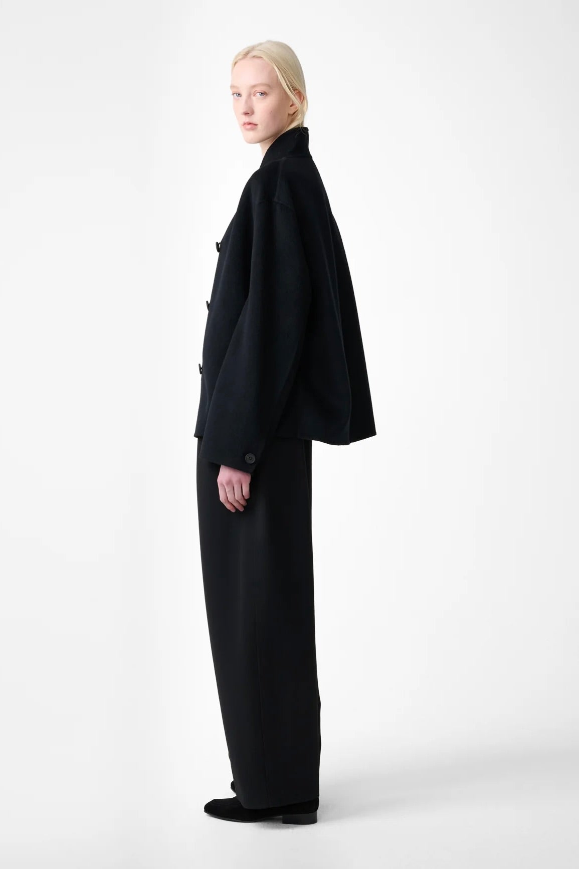 Studio Nicholson Rhine Wool Jacket / Darkest Navy
