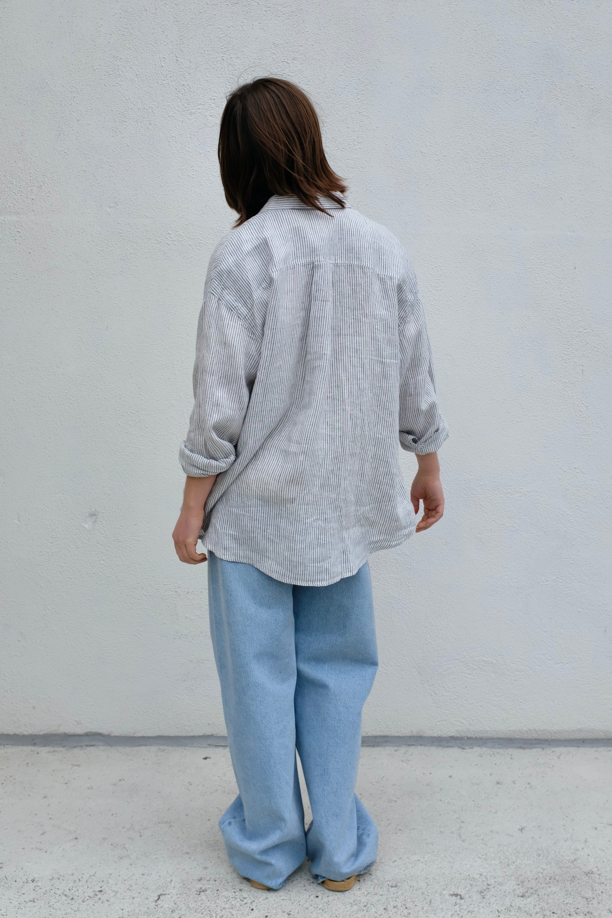 Left on Friday Getaway Button Down / Varsity Coconut