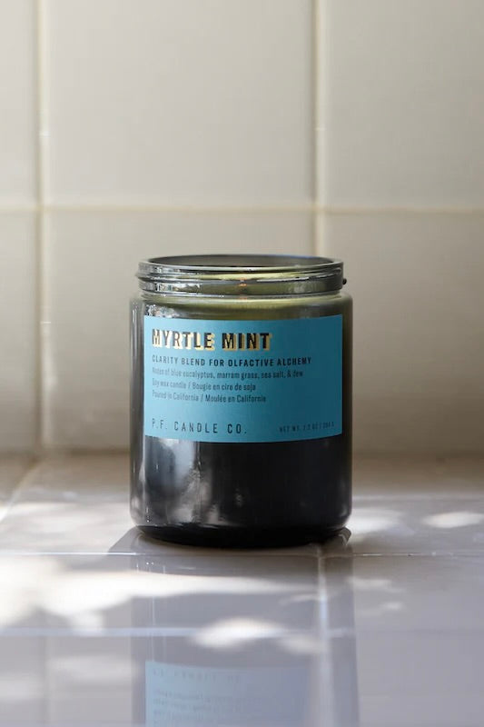 P.F. Candle Co Myrtle Mint Alchemy Soy Candle / 7.2 oz