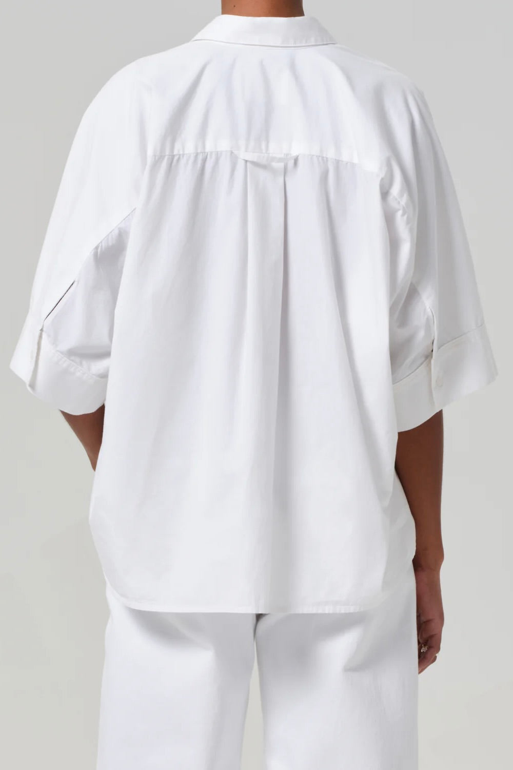 Citizens of Humanity Claire Origami Shirt / Optic White