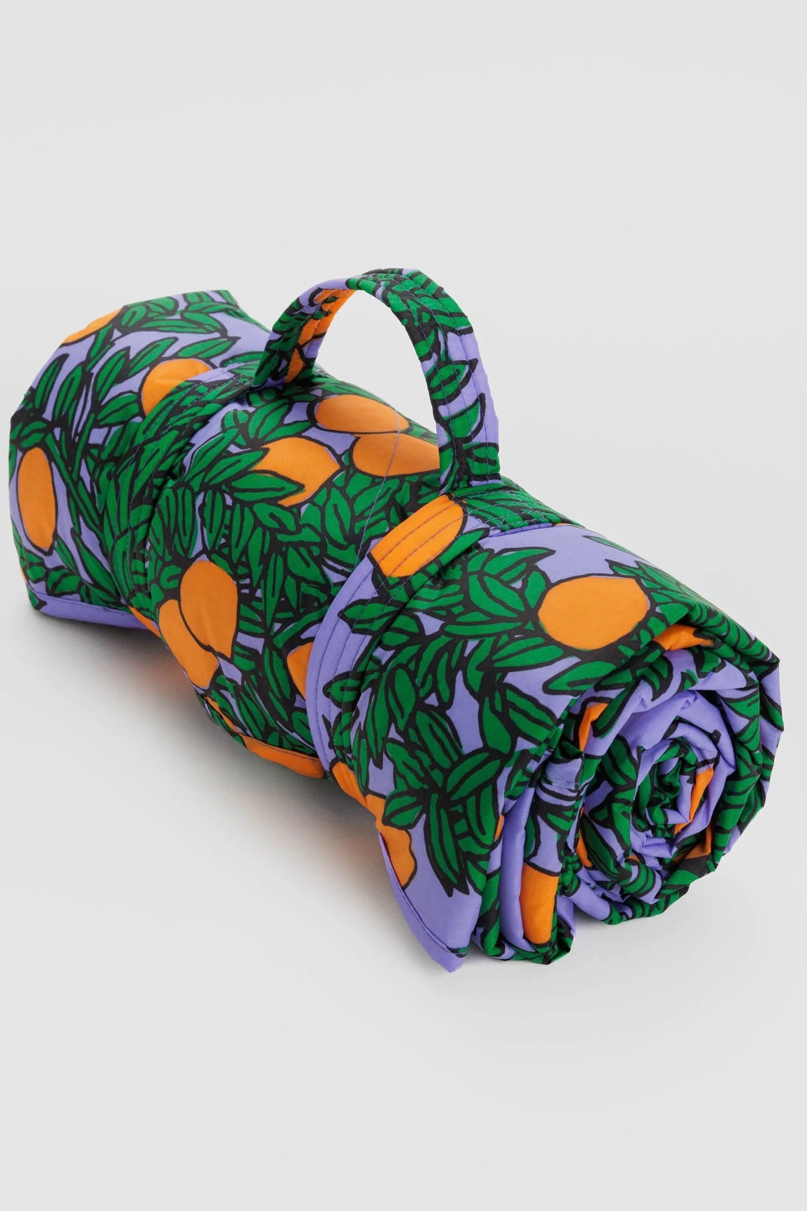 Baggu Puffy Picnic Blanket / Orange Tree Periwinkle