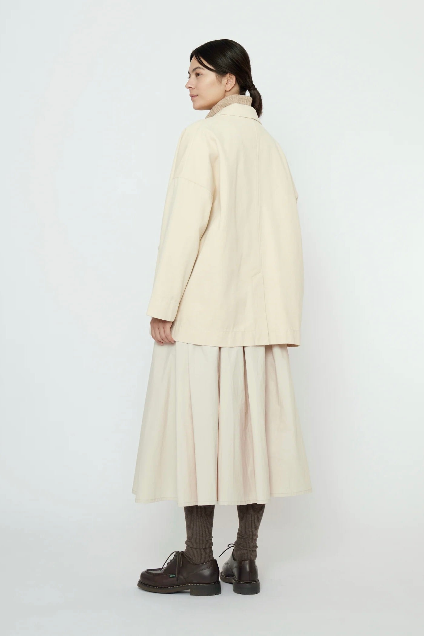 7115 by Szeki Oversized Blazer / Antique White