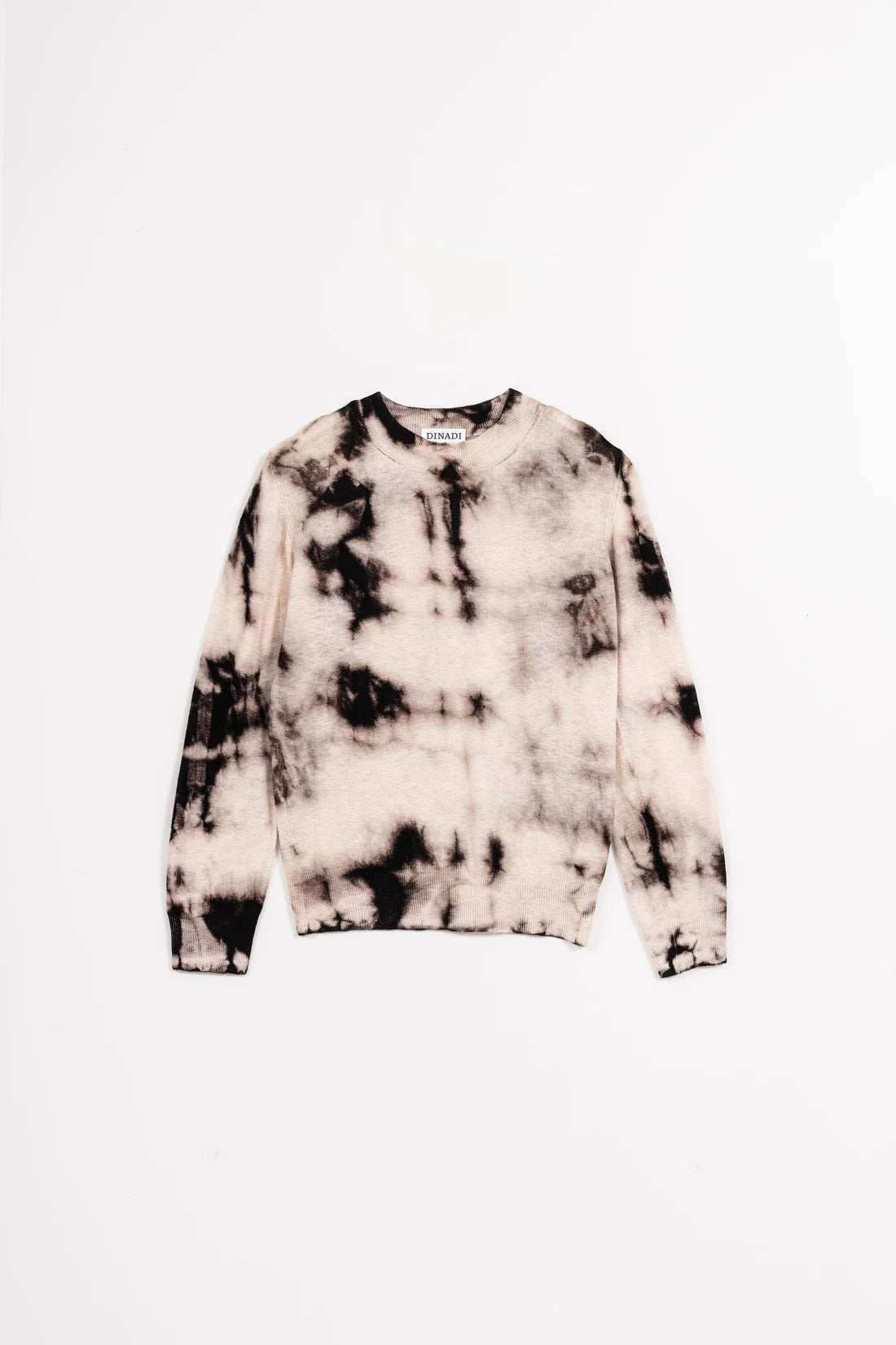 Merino Shibori Sweater / Espresso Brown