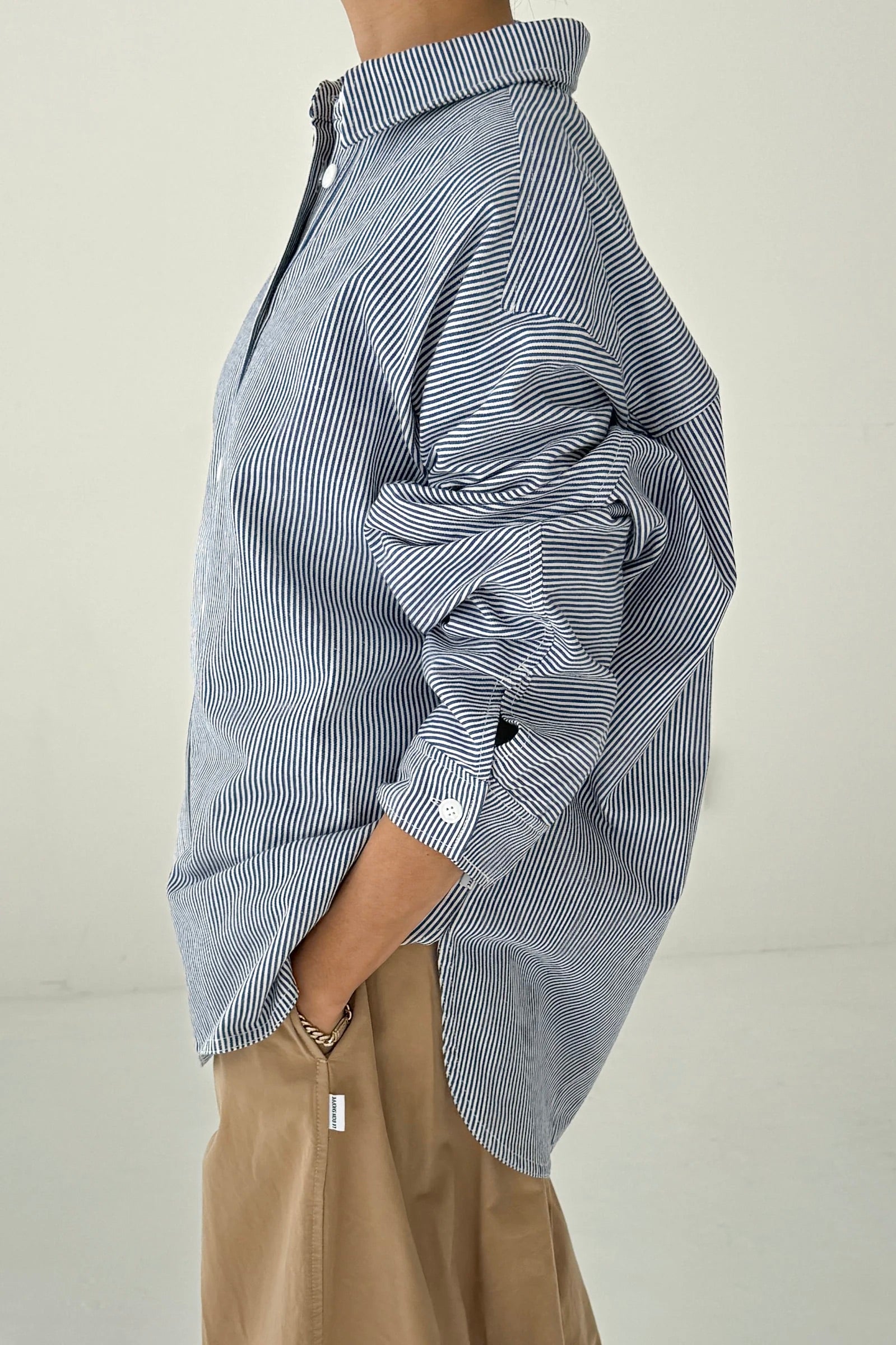 Le Bon Shoppe Owen Shirt / Blue Stripe