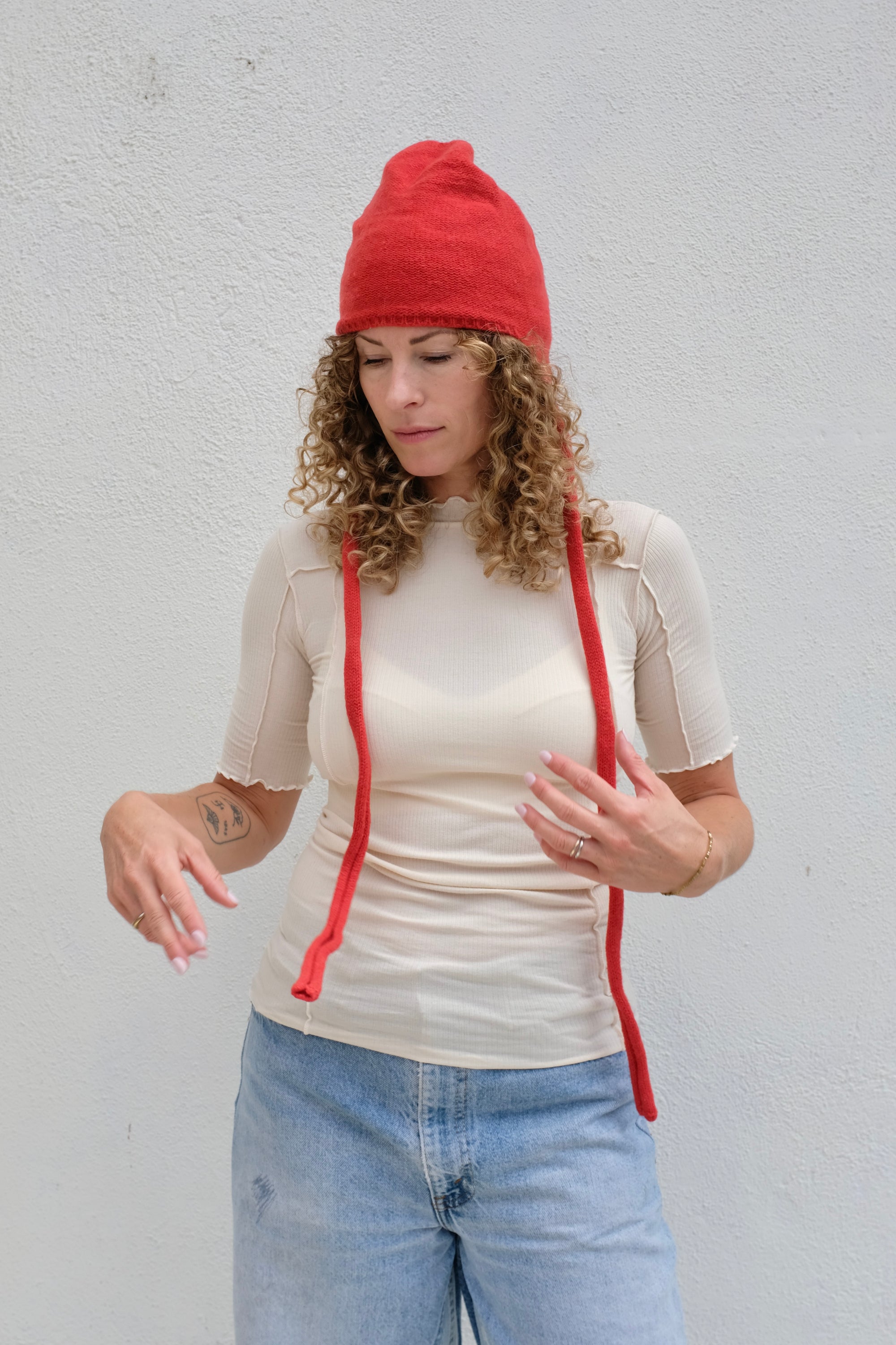 Baserange Tier Hood / Melograno Red