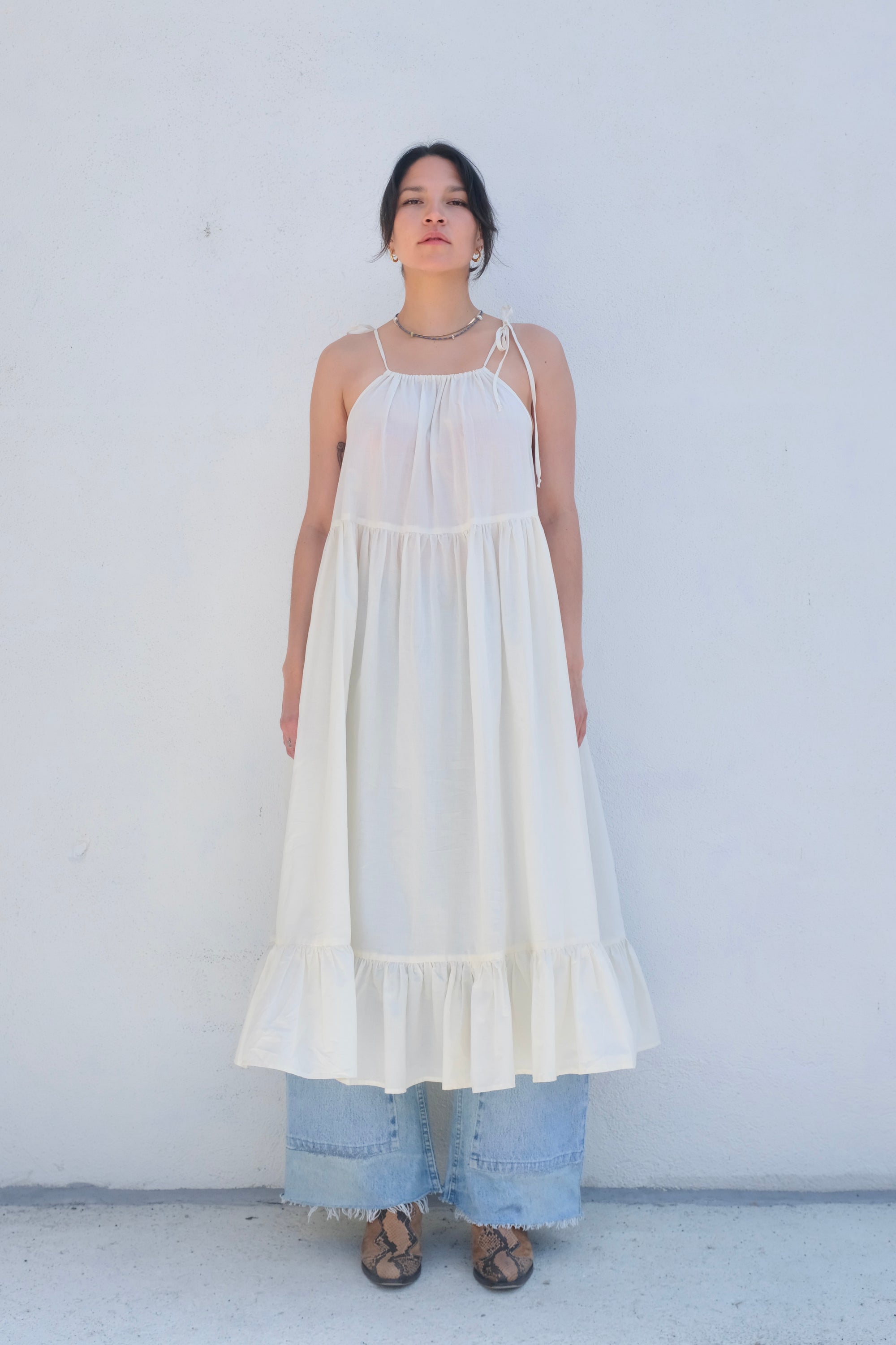 Toit Volant Evelyn Dress / Butter