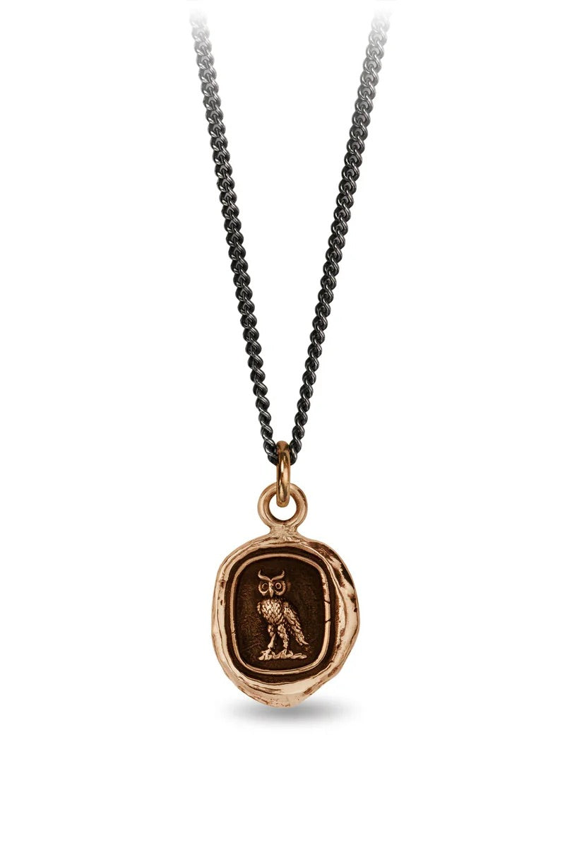 Pyrrha Watch Over Me Talisman / Bronze