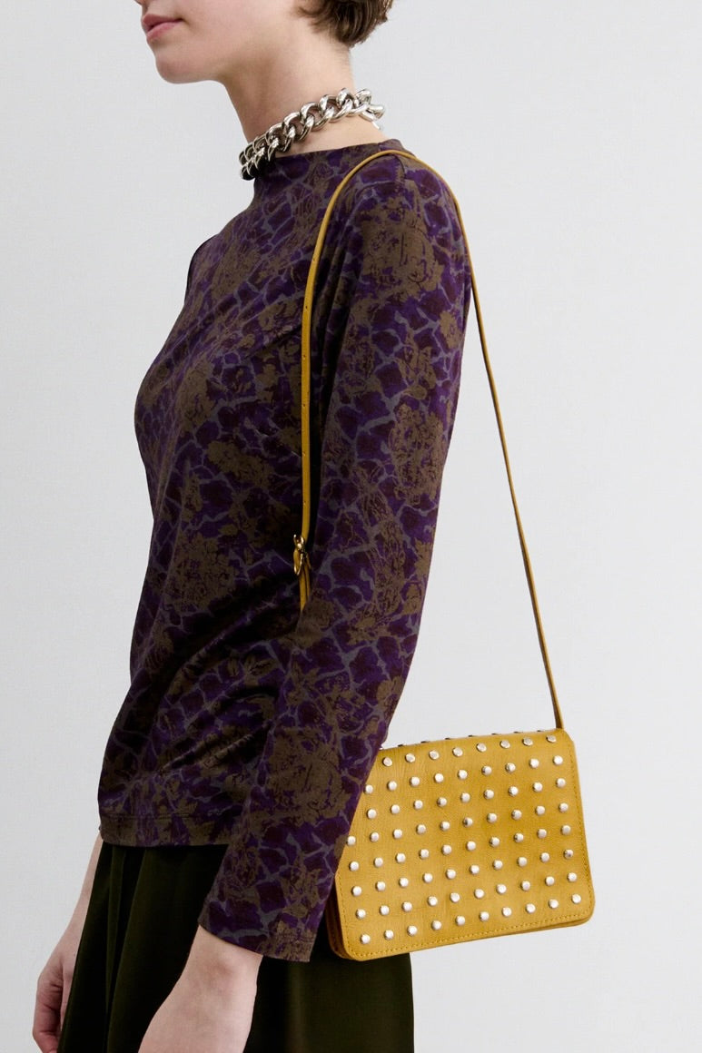 Rachel Comey Studded L'Appat Bag / Mustard