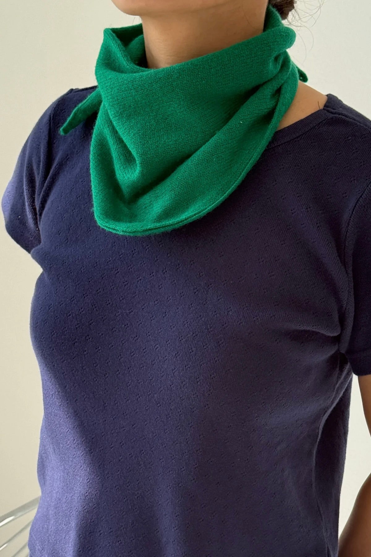 Le Bon Shoppe Cashmere Bandana / Kelly