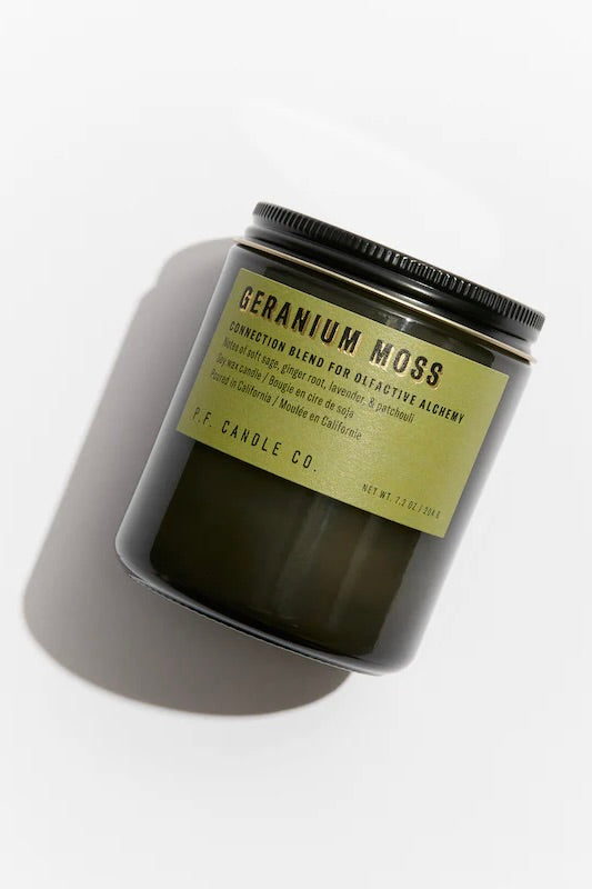 P.F. Candle Co Geranium Moss Alchemy Soy Candle / 7.2 oz