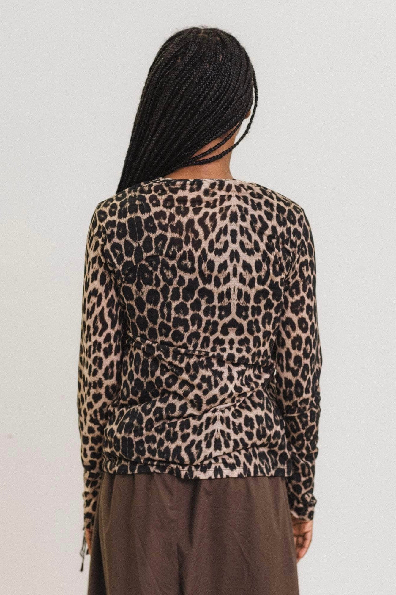 Baserange Long Sleeve Tee / Leopard