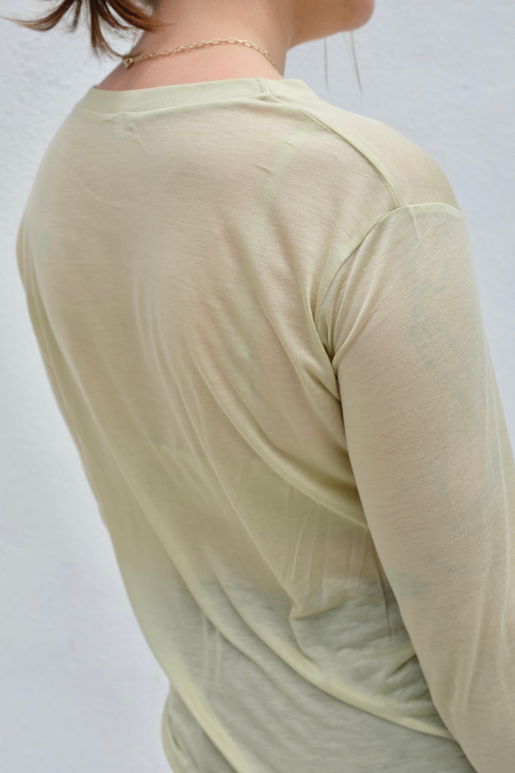 Baserange Long Sleeve Tee / Pier Green