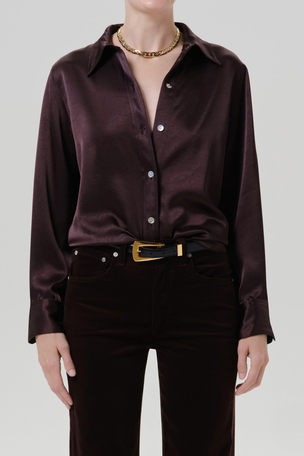 Citizens Of Humanity Tullah Shirt / Espresso