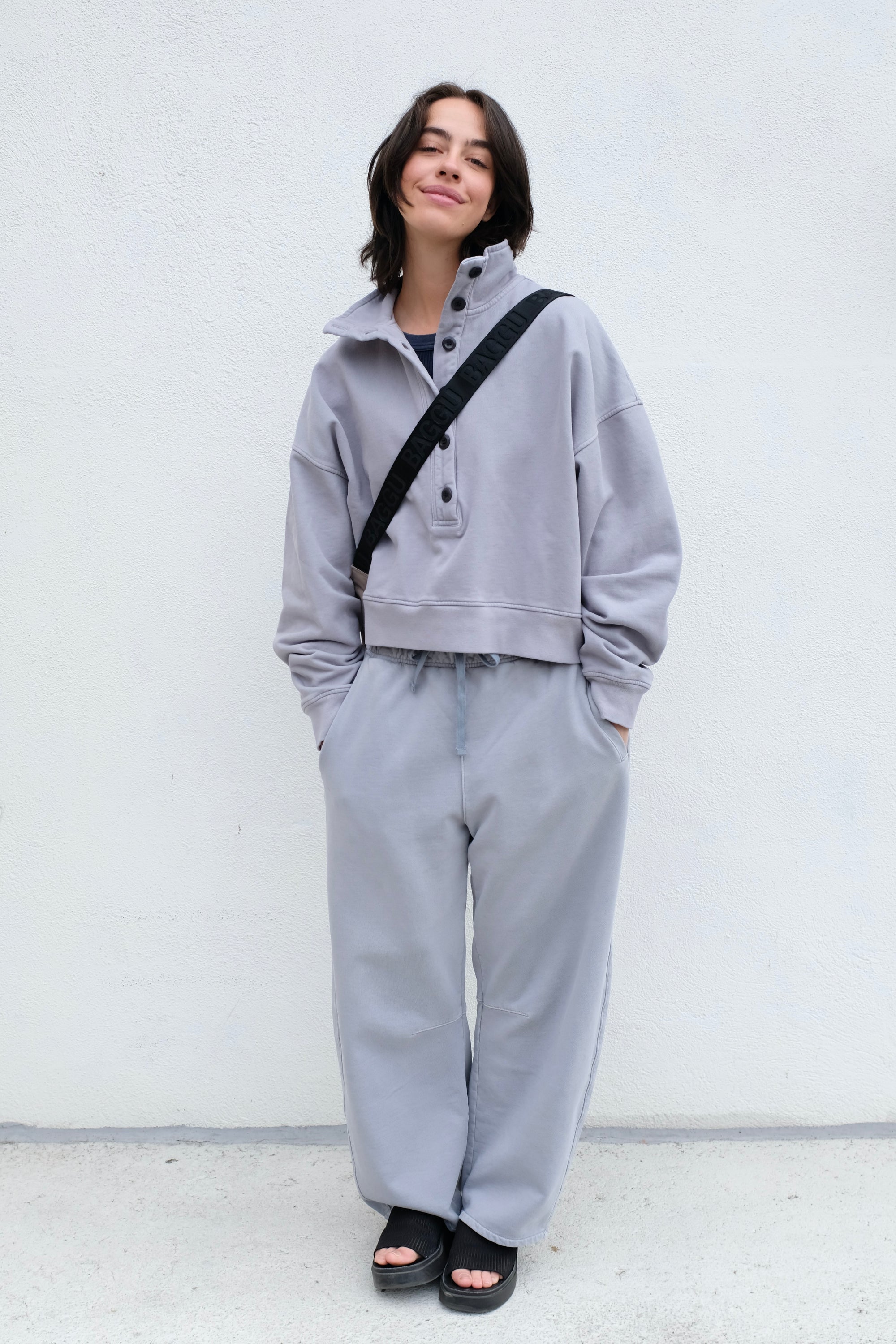 Citizens of Humanity Mirelle Funnel Neck / Hematite