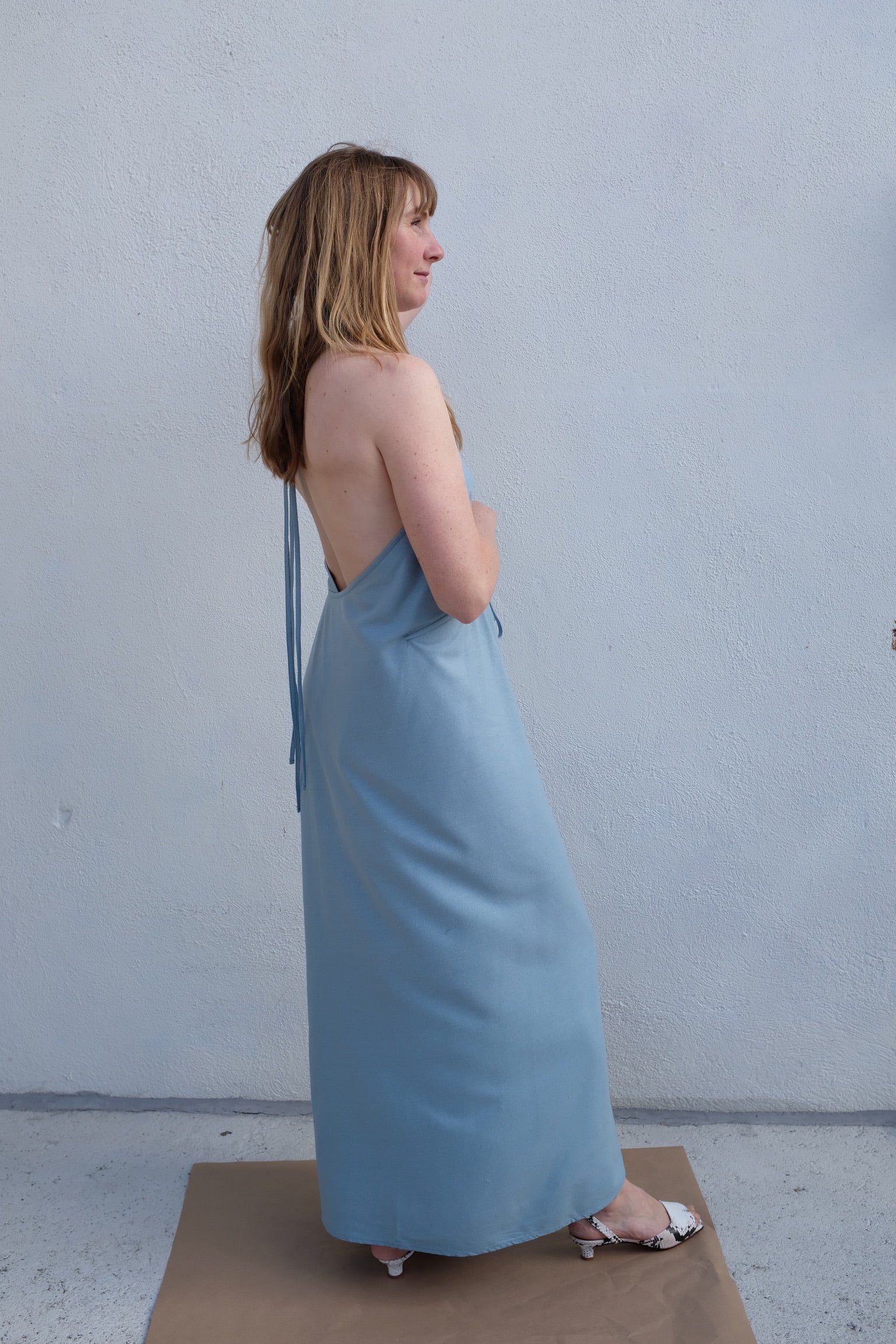 Baserange Mar Dress / Seri Blue