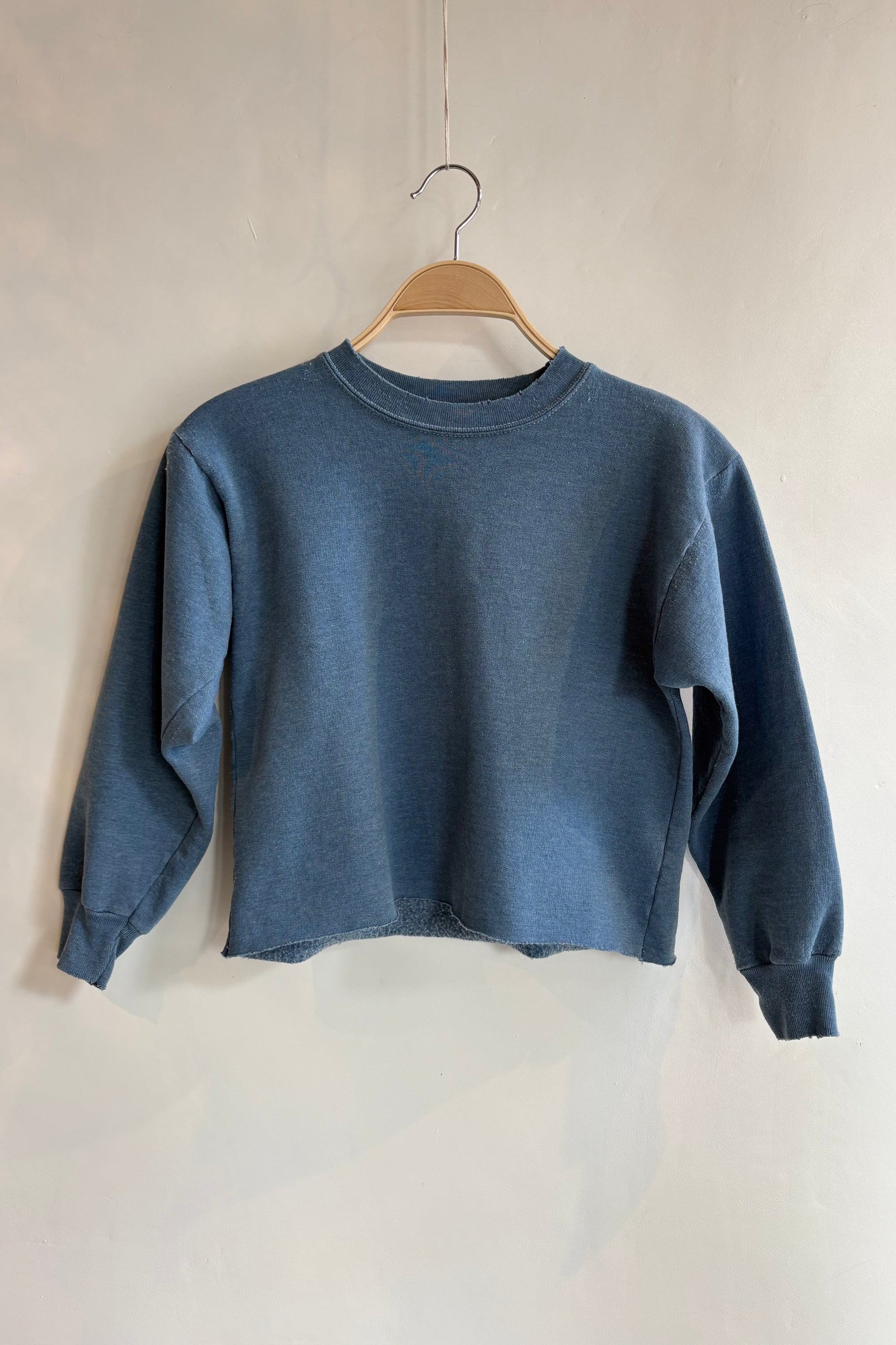 Pre-Loved / Rachel Comey Shrunken Crew Sweatshirt / Blue / Size XS