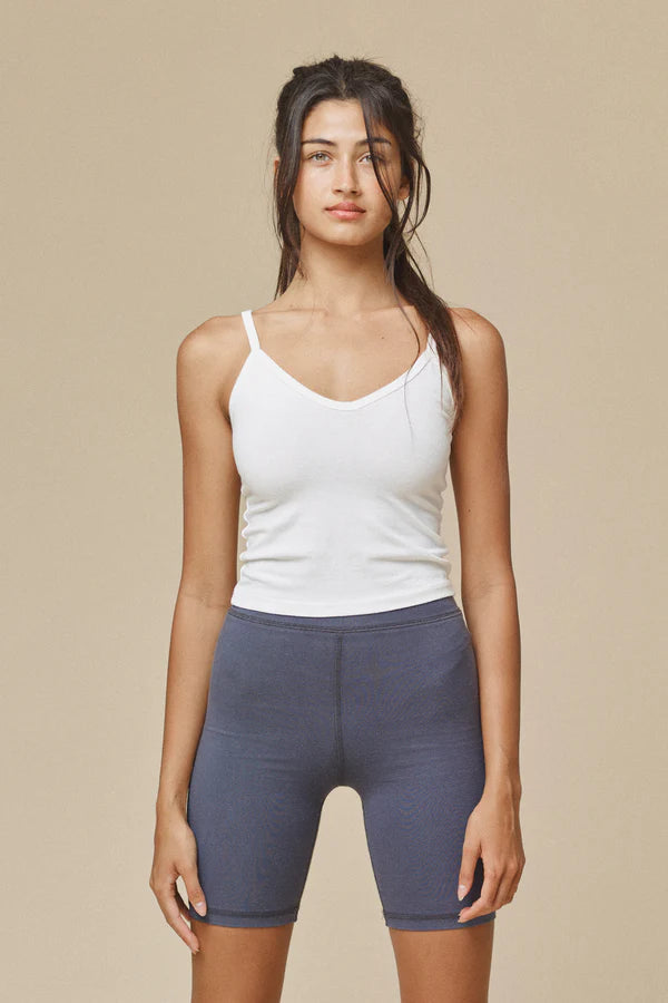 Jungmaven Spaghetti Tank / Washed White