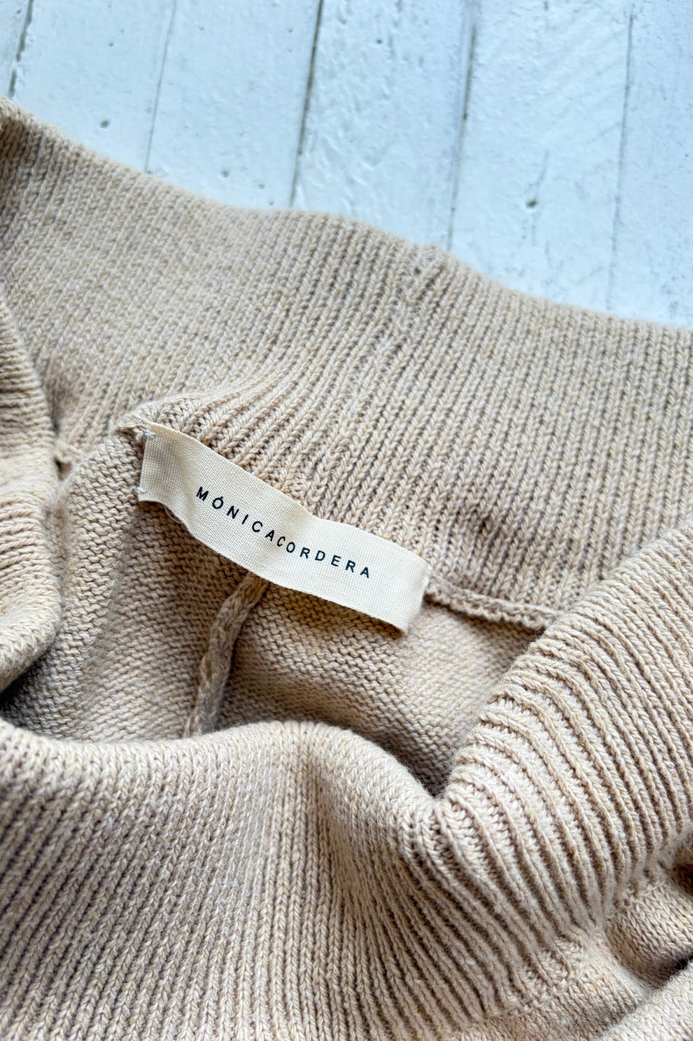 Pre-Loved / Cordera Soft Cotton Knit Pant / Nougat / One Size