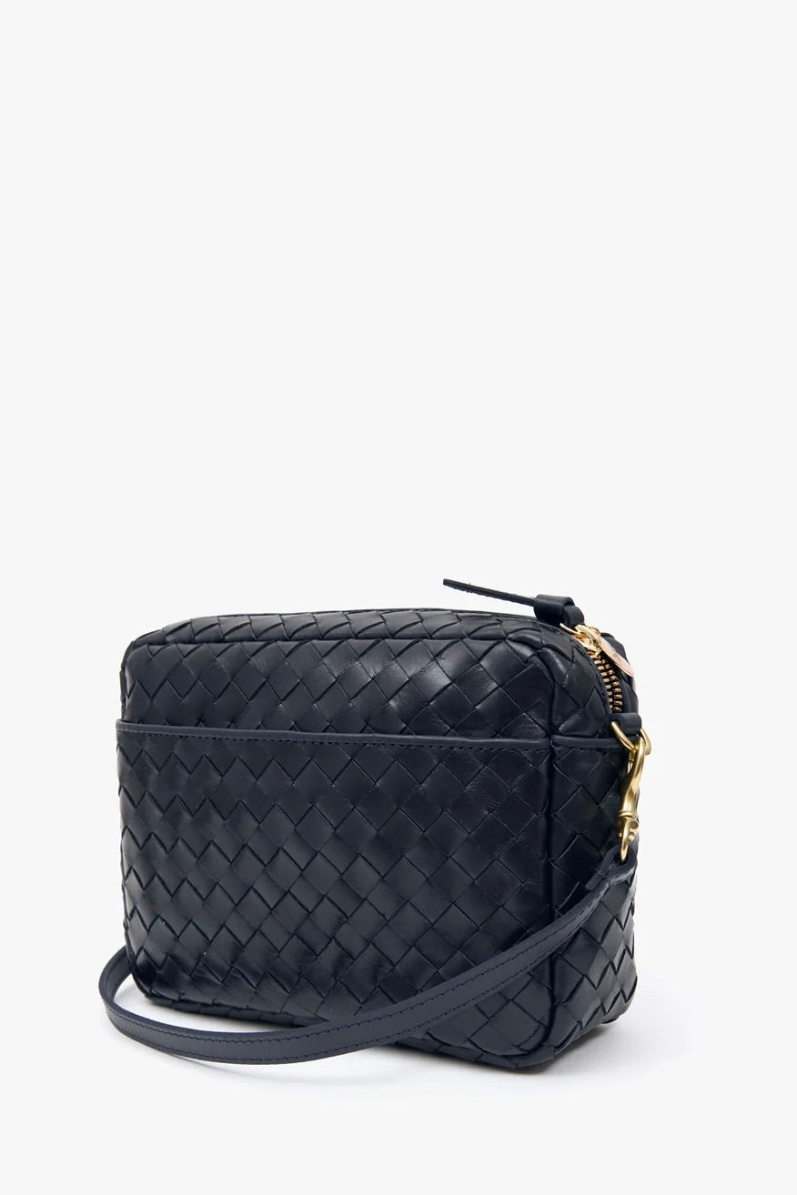 Midi Sac / Twilight Navy Diagonal Woven