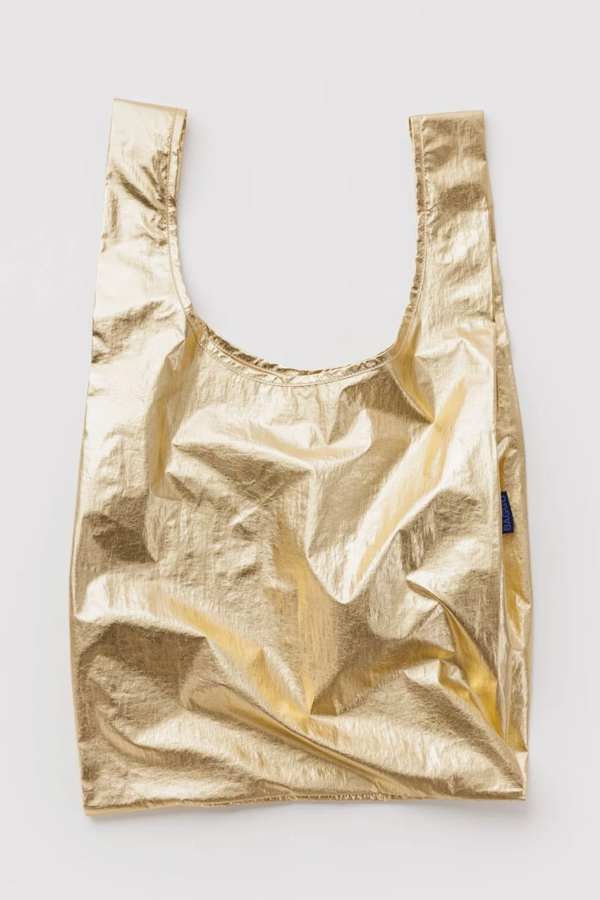 Standard Baggu / Gold Metallic