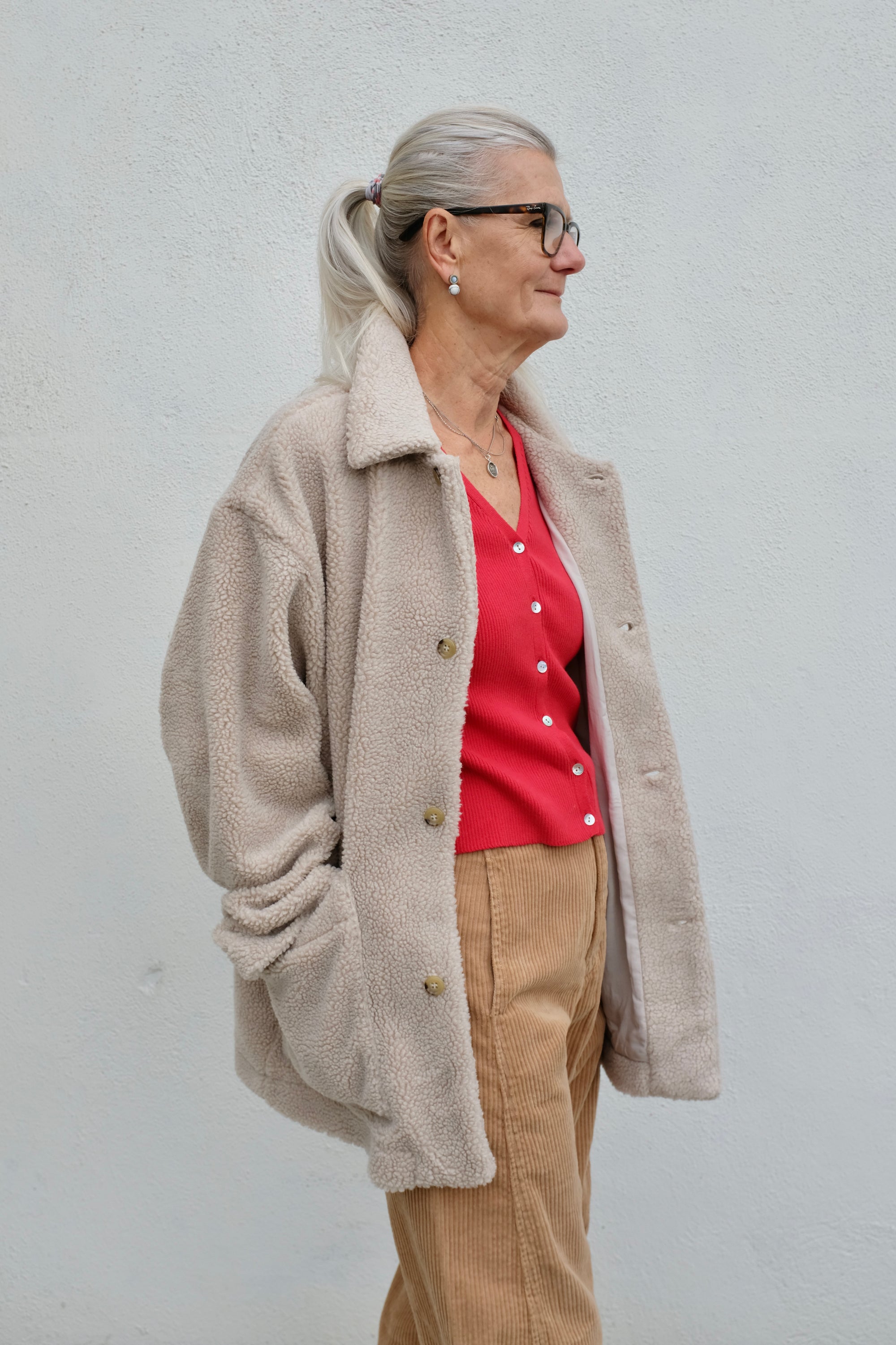 Shaina Mote Sherpa Coat / Oatmeal