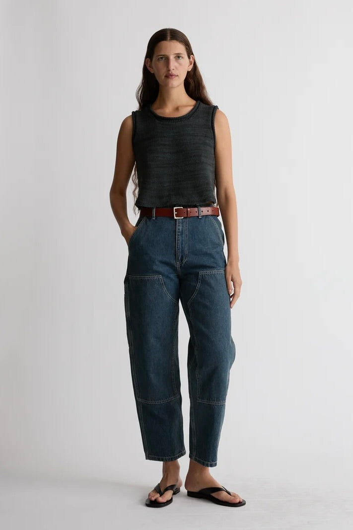 Shaina Mote Brisa Top / Painted Indigo