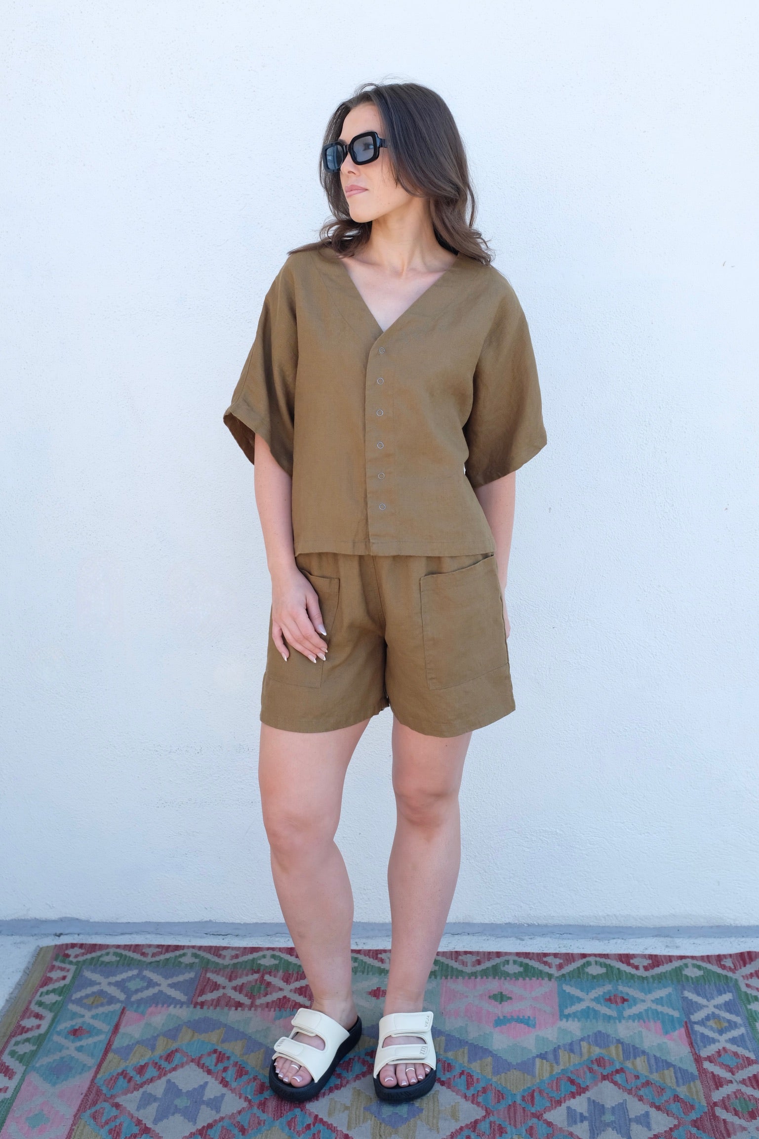Moss Grey Snappy Greta / Kalamata