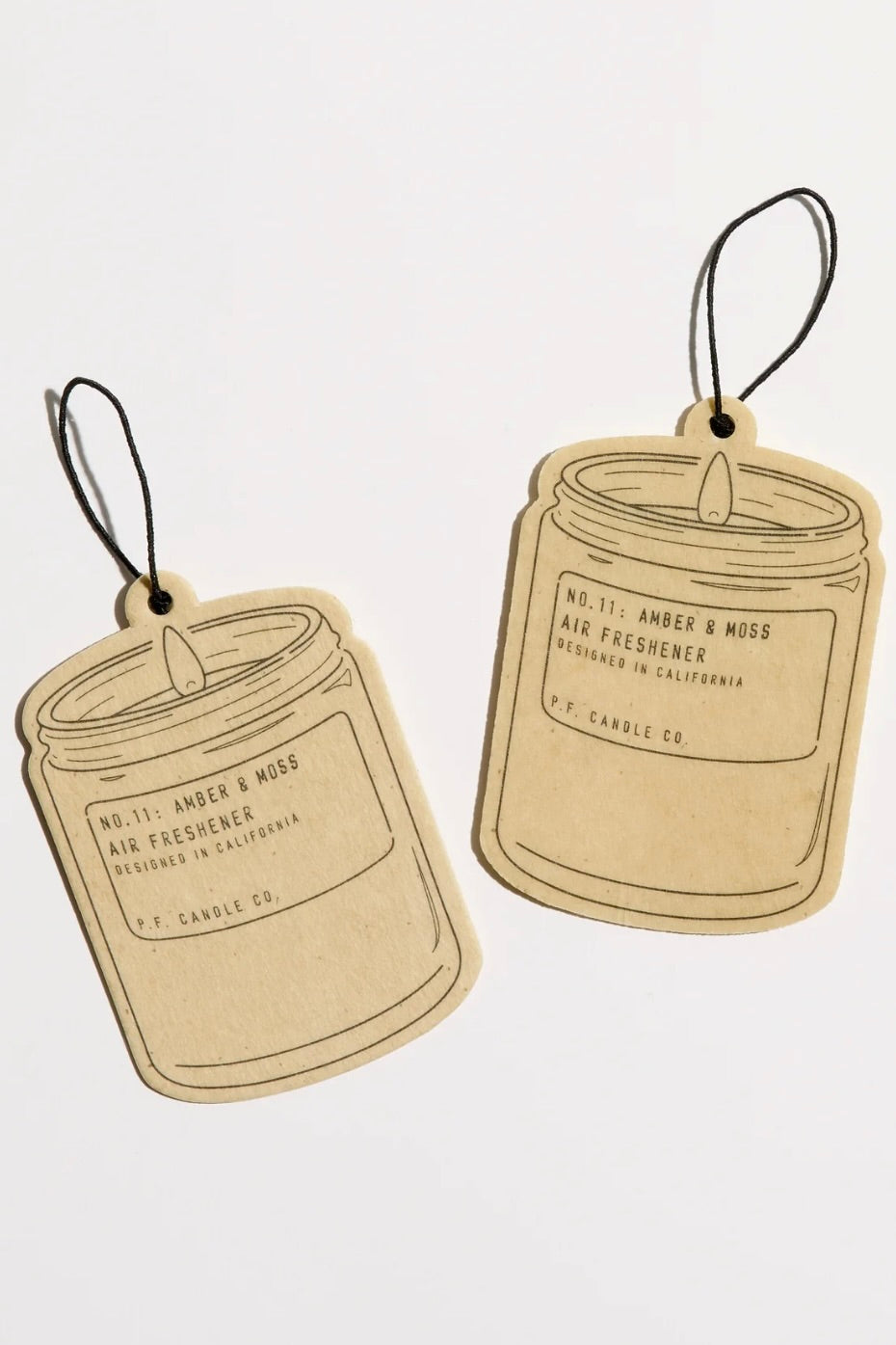 PF Candle Co Car Fragrance / Amber & Moss