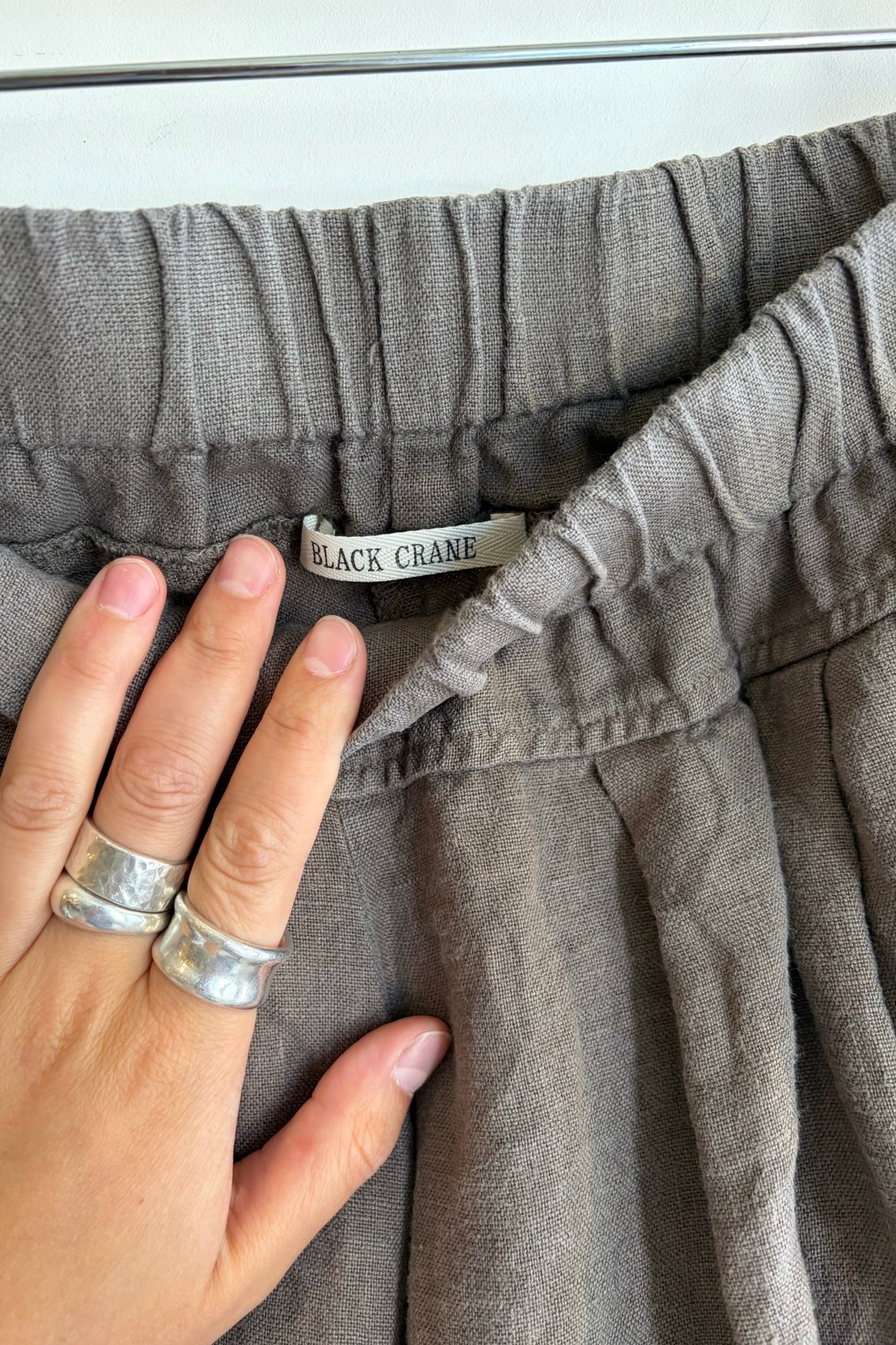 Pre-Loved / Black Crane Carpenter Pant / Grey / Size L