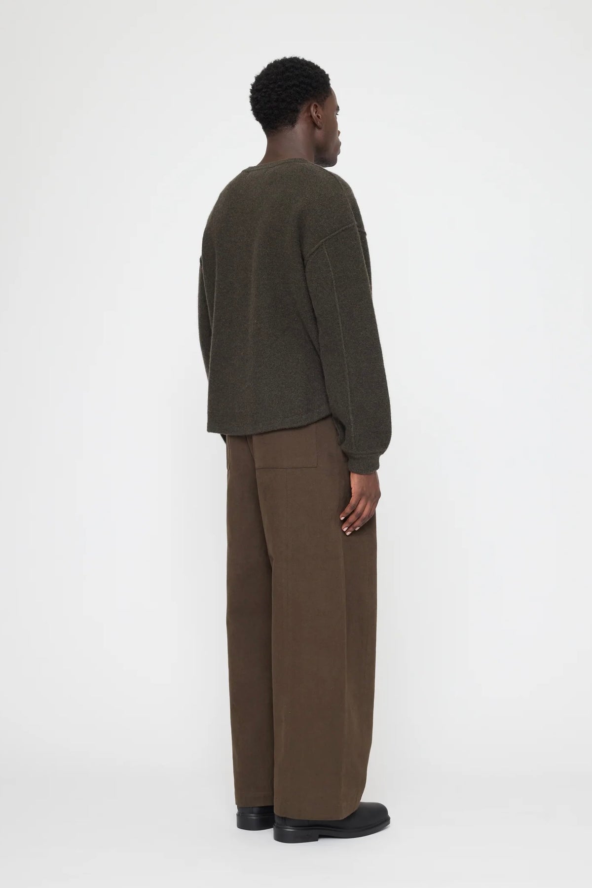 7115 by Szeki Signature Keepsake Jumper / Olive Brown