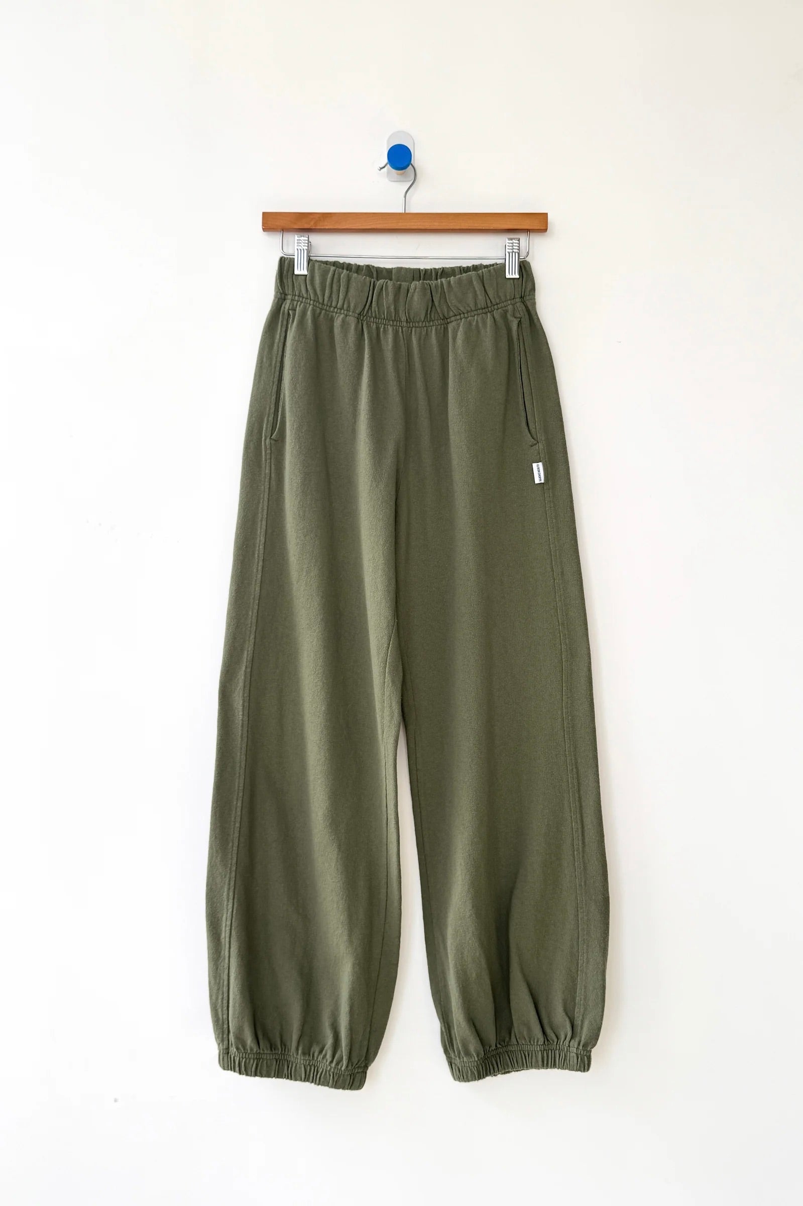 Le Bon Shoppe Cotton Jersey Balloon Pant / Herb
