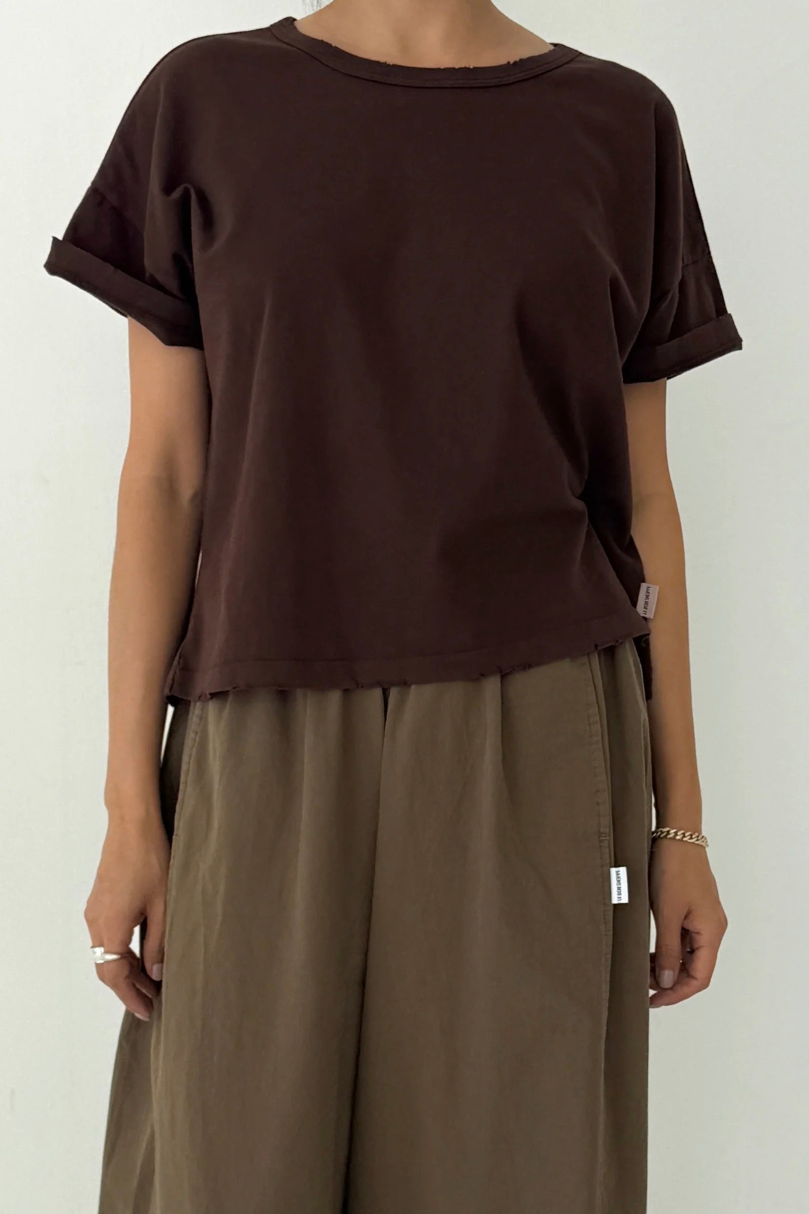 Le Bon Shoppe Vintage Fille Tee / Dark Cacao