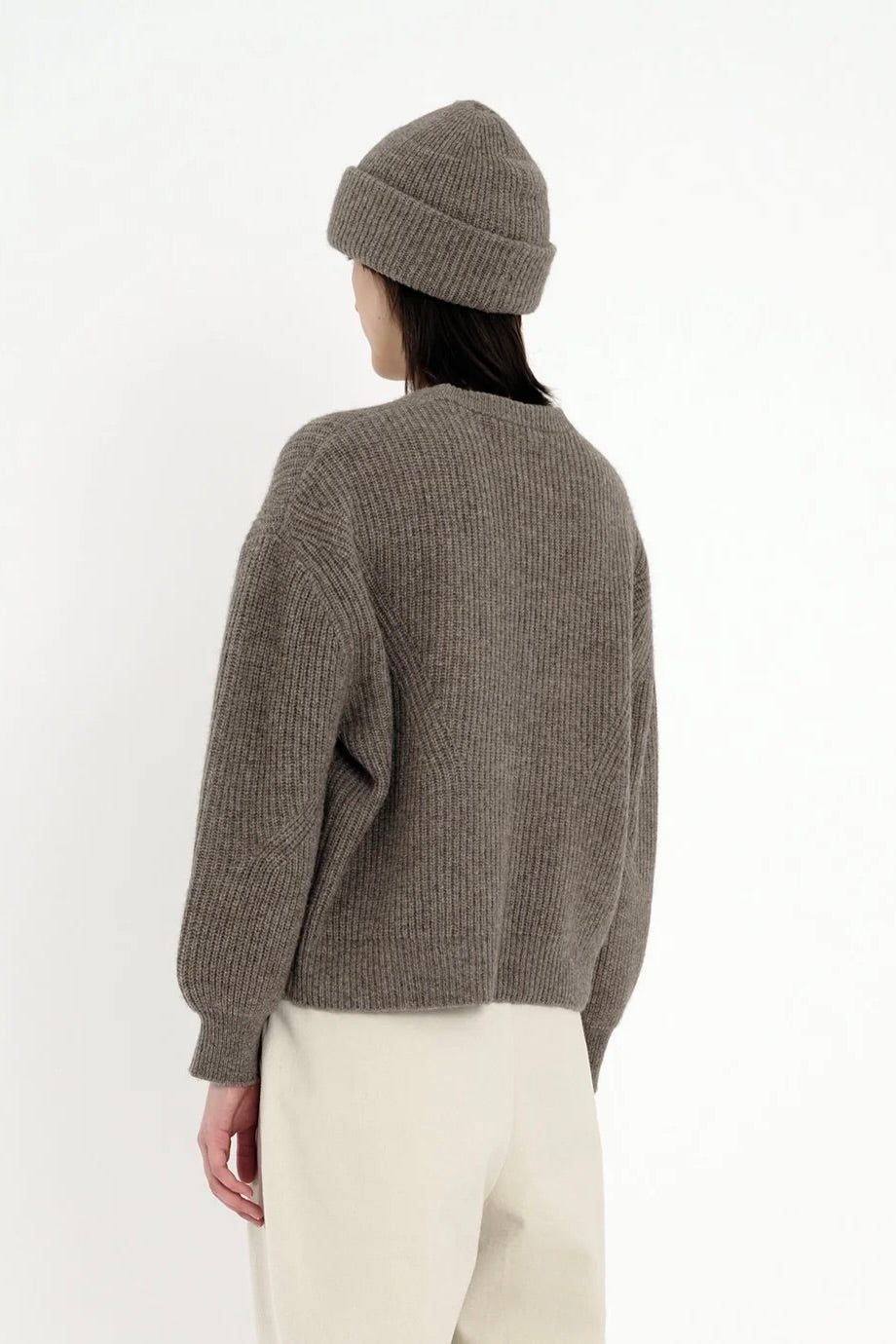 7115 by Szeki Signature Yak Beanie / Taupe