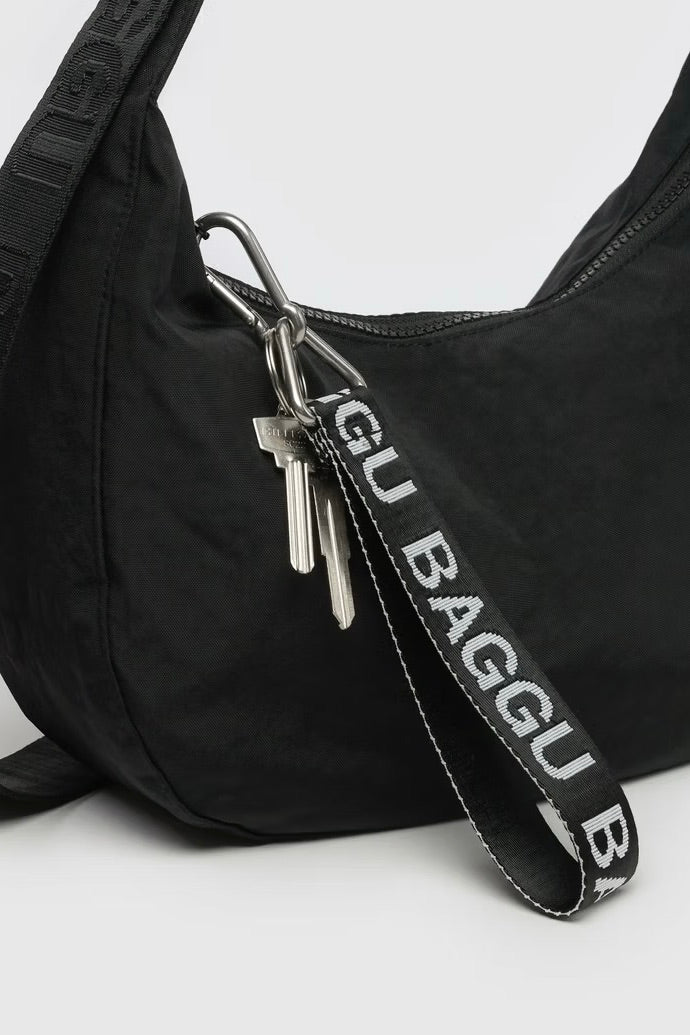 Baggu Logo Keychain / Black + White