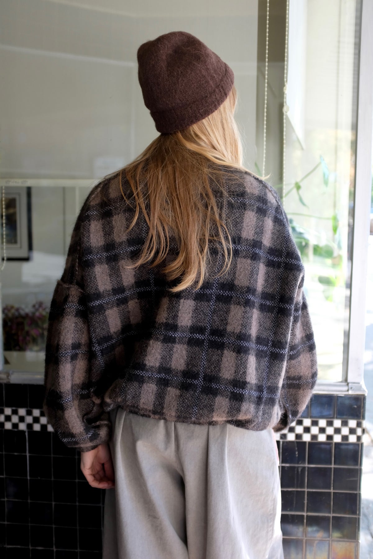 Rus Kokochi Sweater / Black + Taupe
