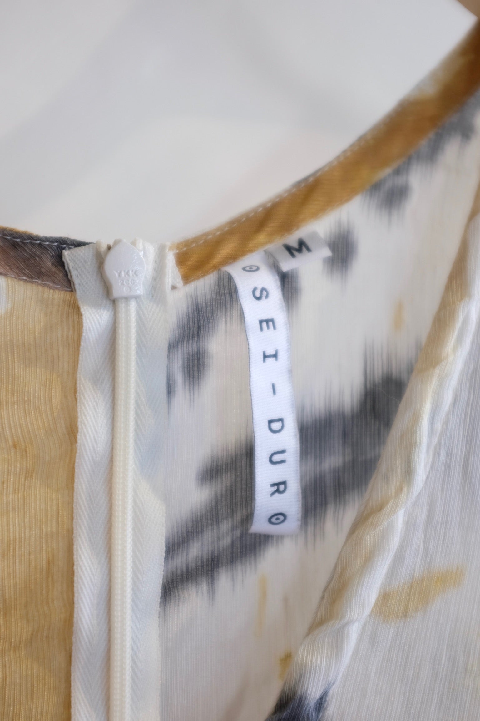 Pre-loved / Osei Duro Gauzy Dress / Hand dyed / Size M