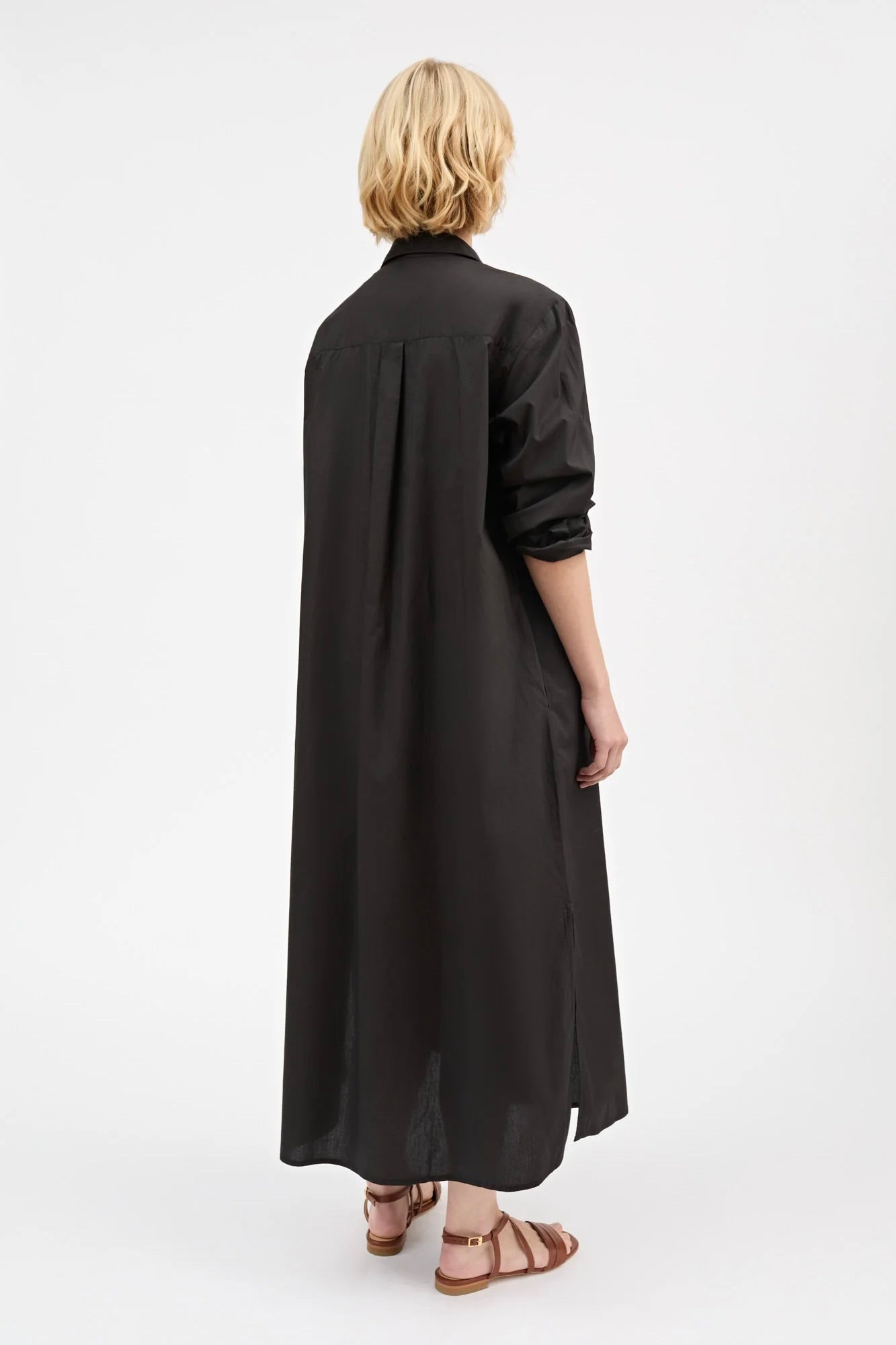 Leigh Shirtdress / Black